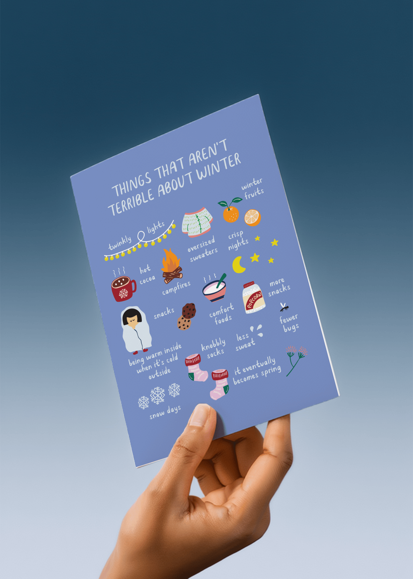 Things That Aren't Terrible About Winter mockup 4
