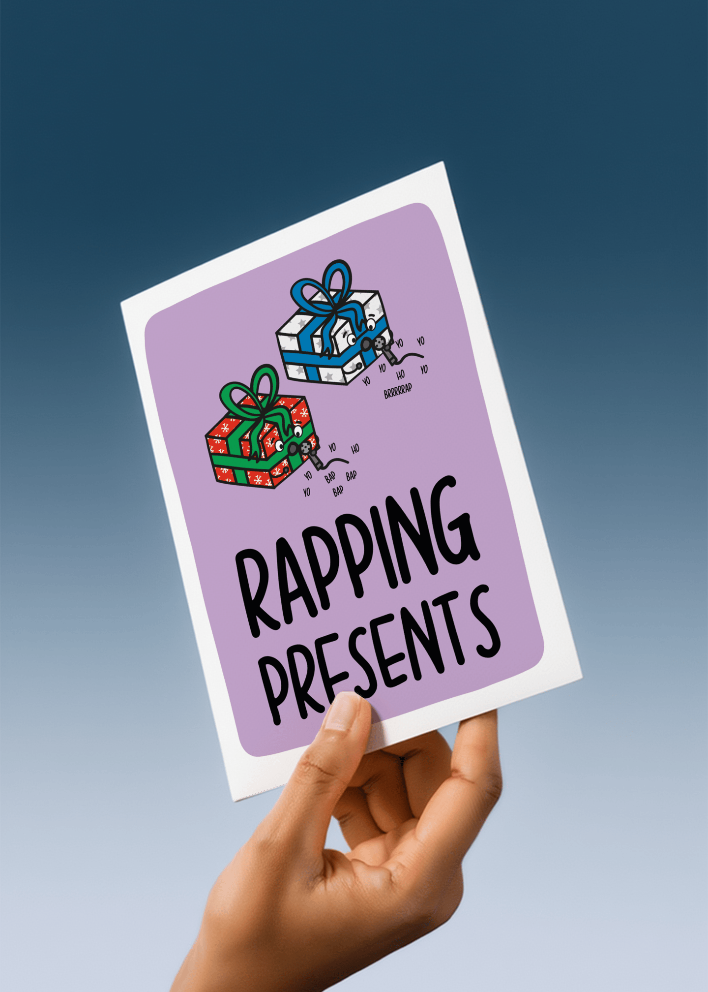 Rapping Presents mockup 4