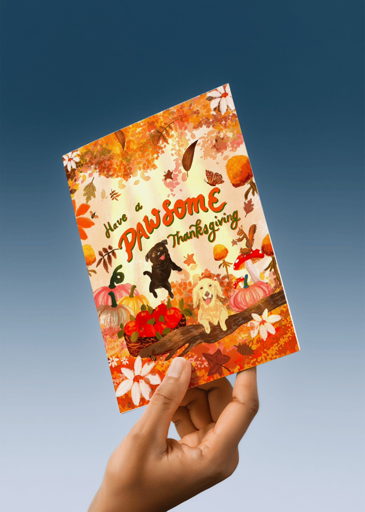 Pawsome Thanksgiving mockup 4