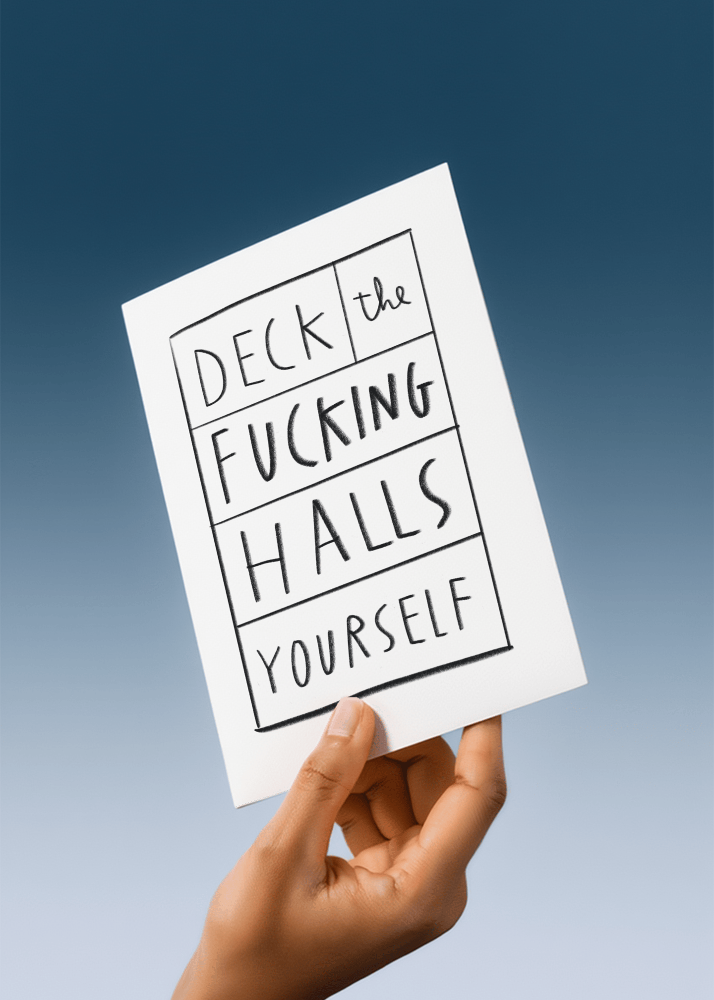 Deck the F***ing Halls Yourself mockup 4