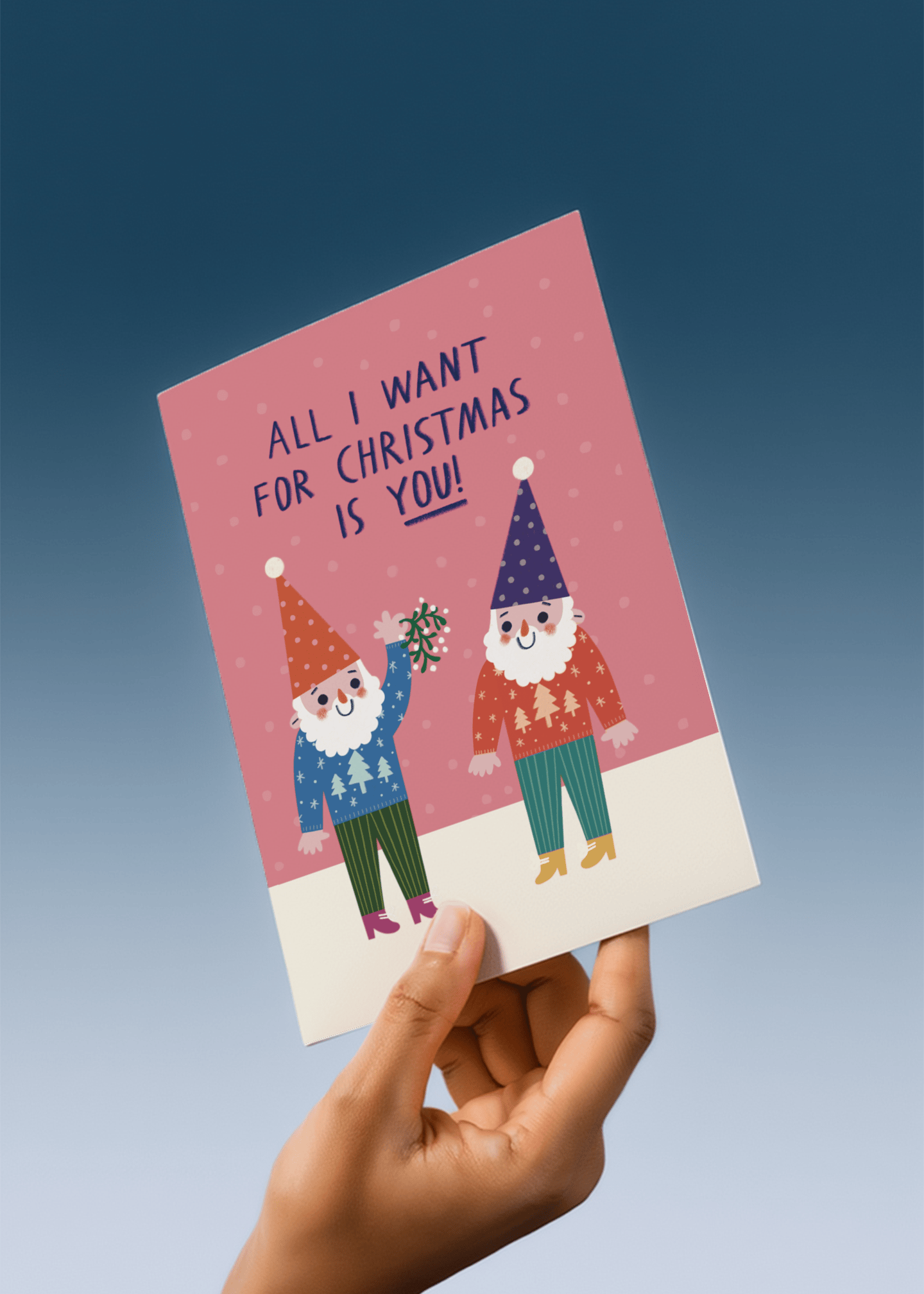 All I Want for Christmas Is You! mockup 4