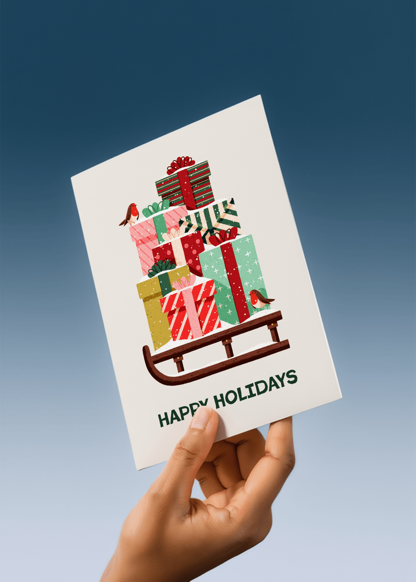 Happy Holidays mockup 4