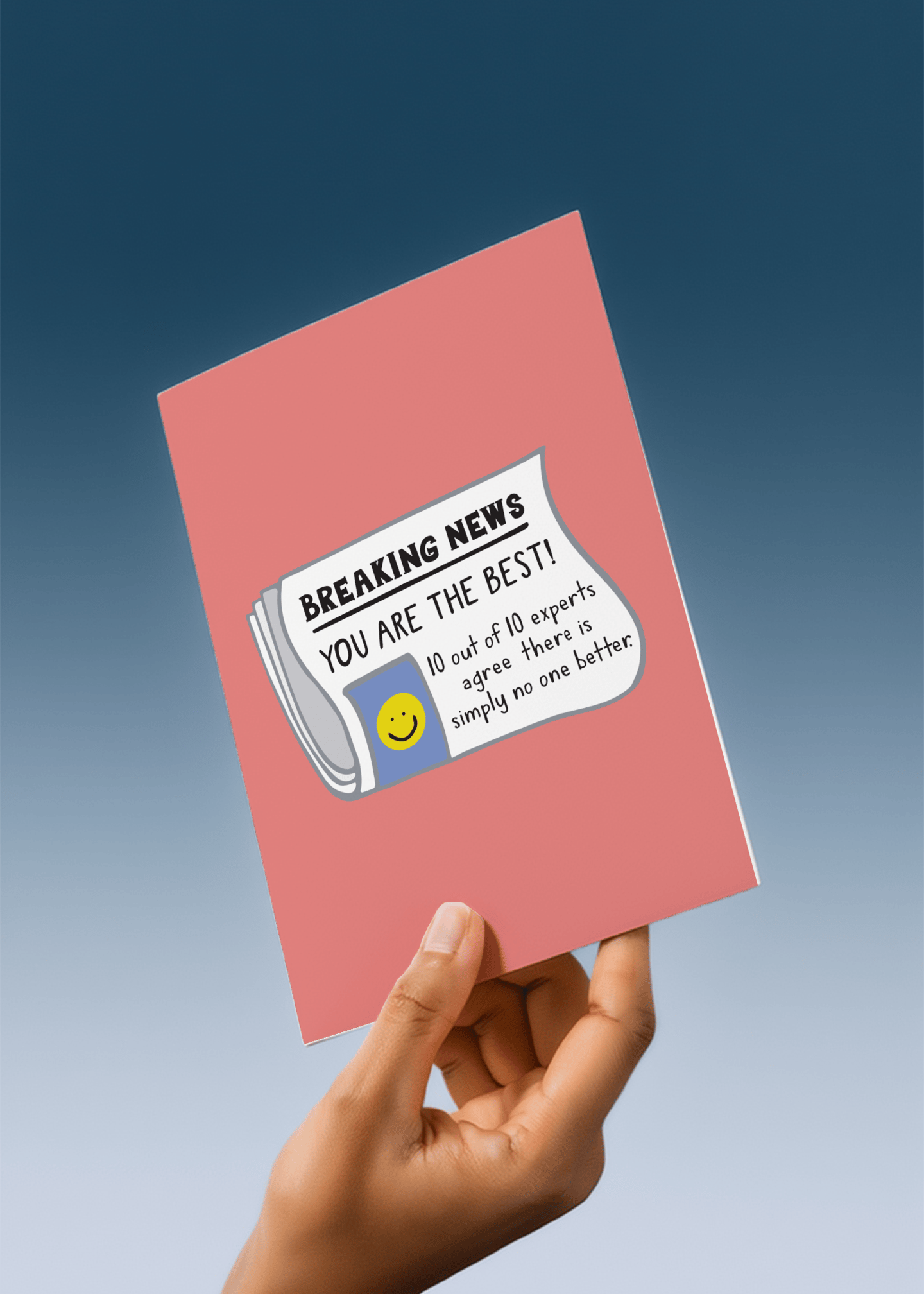 Breaking News: You Are the Best mockup 4