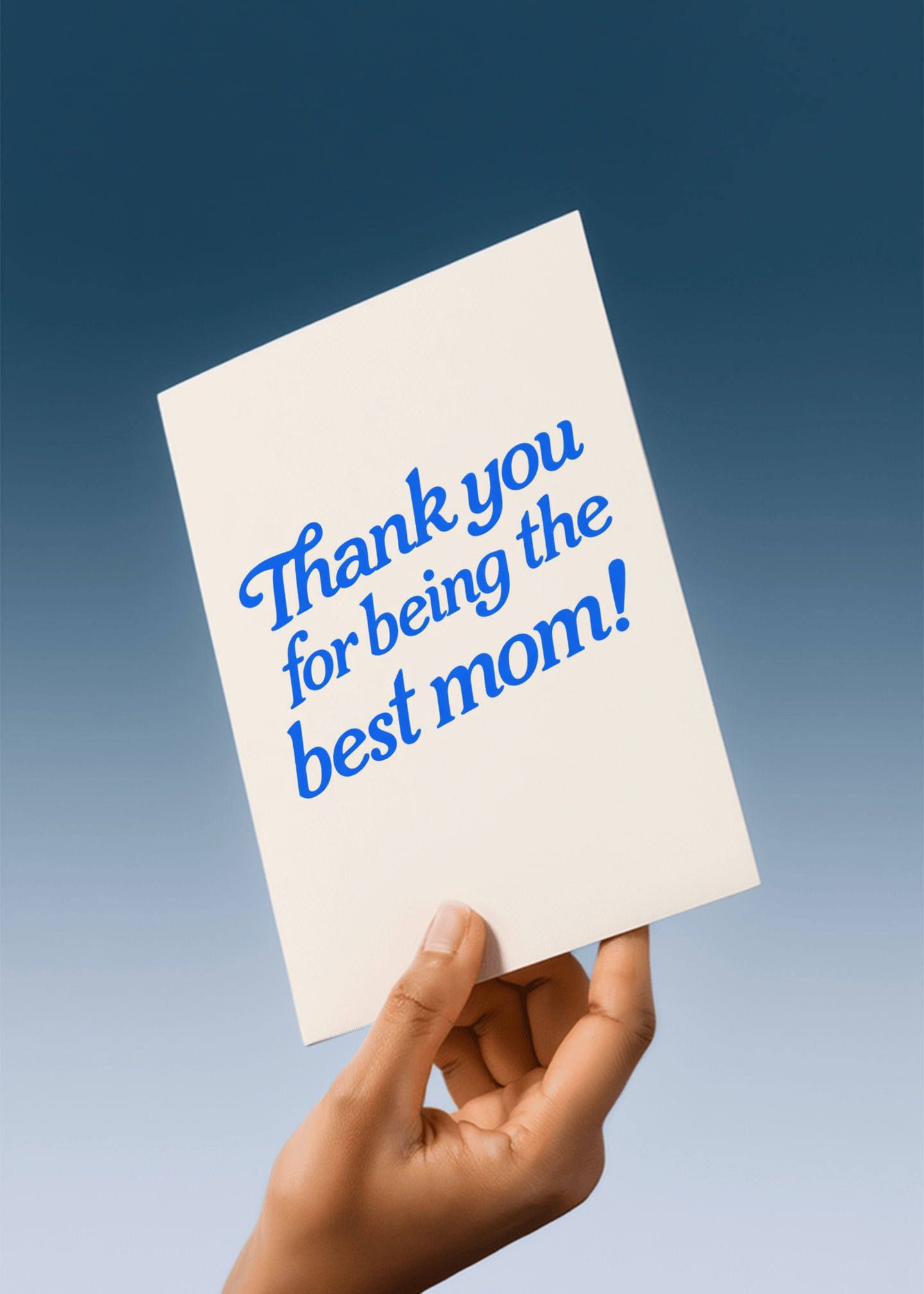 thank you for being the best mom mockup 4