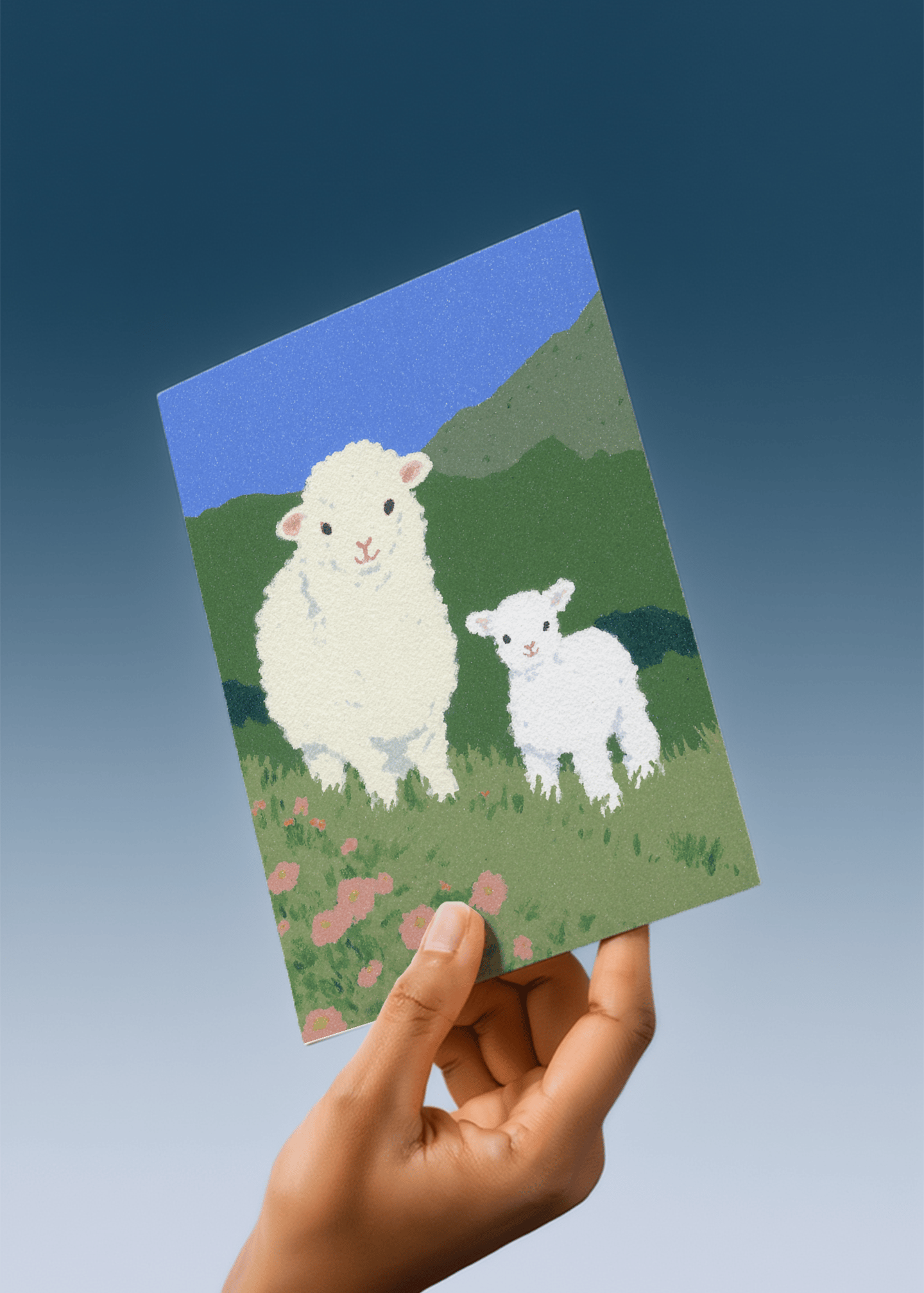 mother's day lamb mockup 4