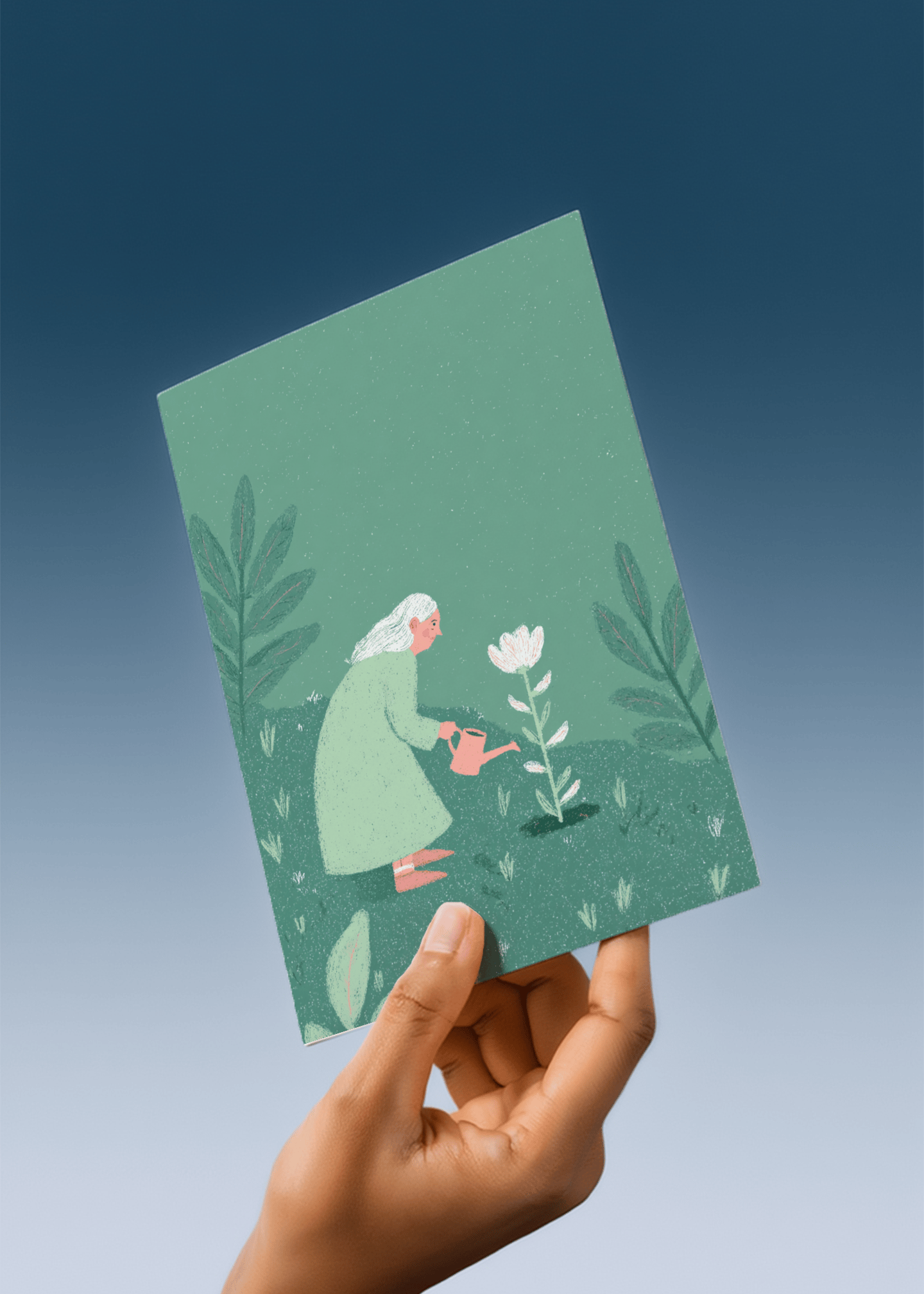 grandma watering mockup 4