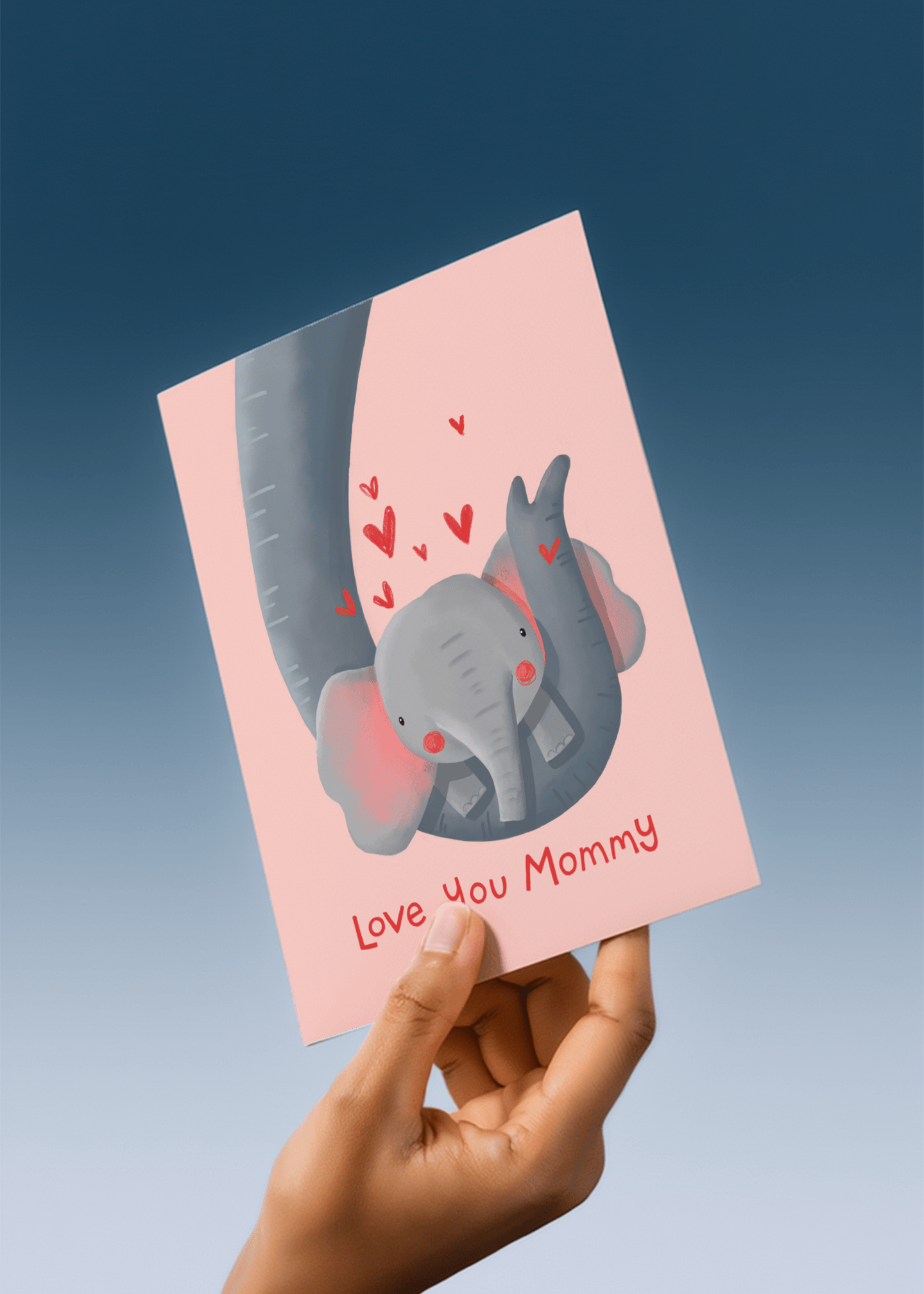 love you mom elephant mockup 4