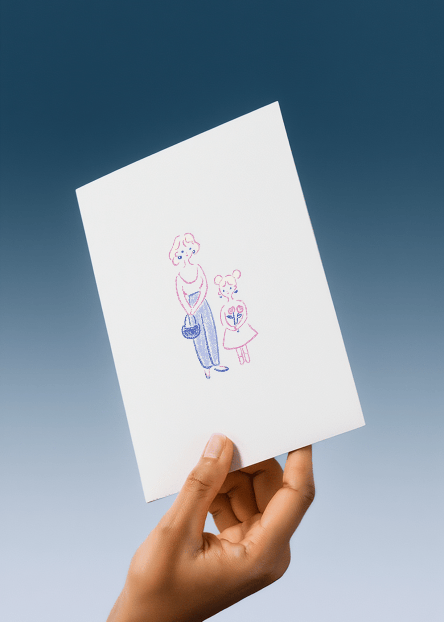mom and daughter together mockup 4