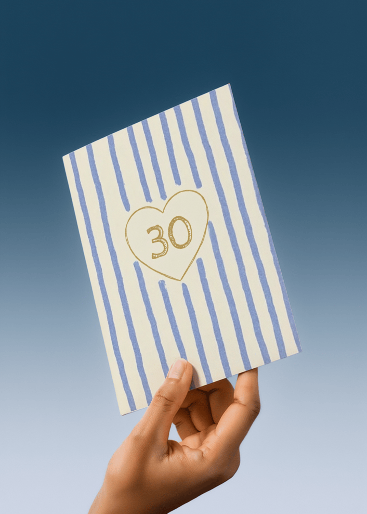 30 heart birthday mockup 4