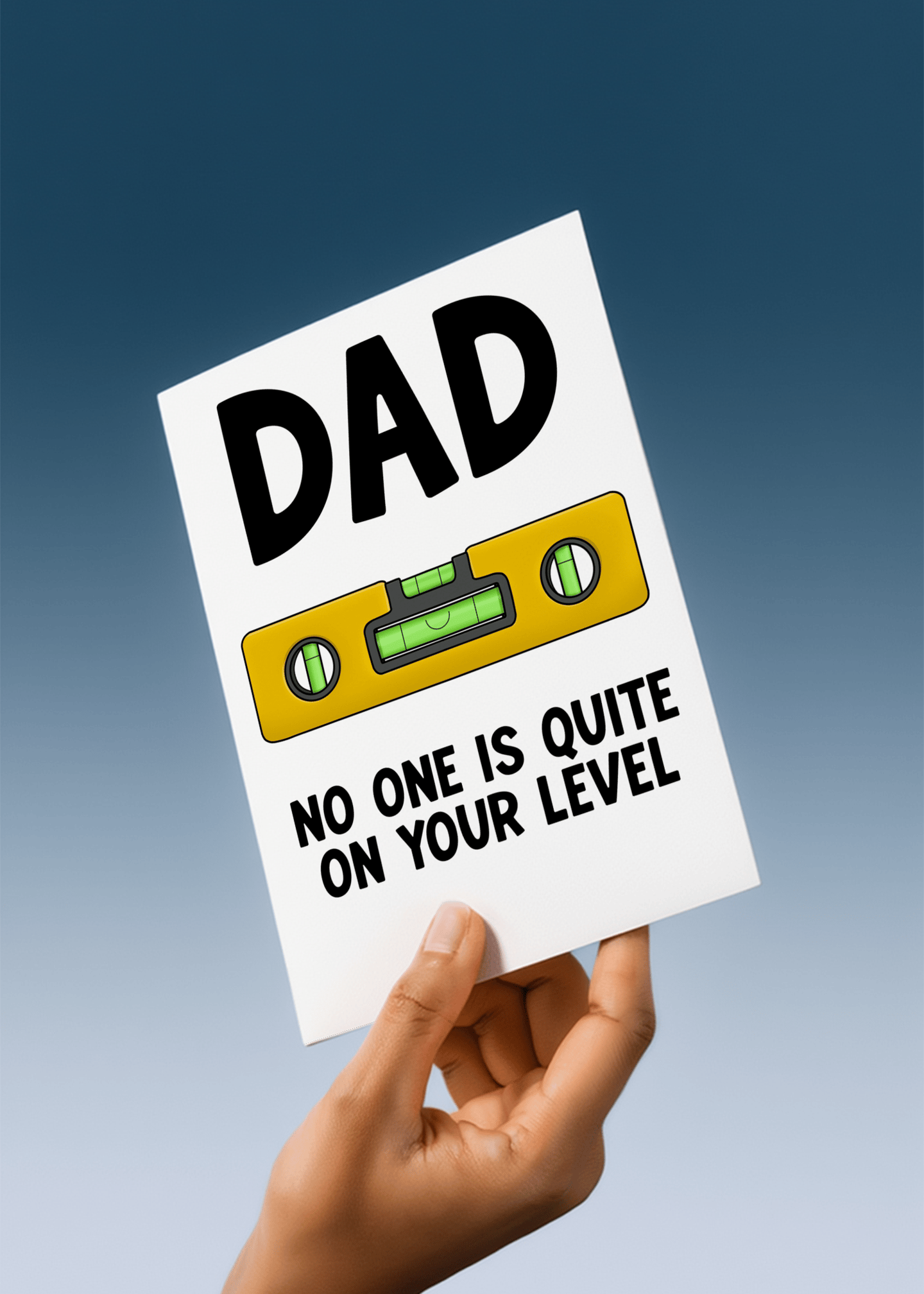 On Your Level Dad mockup 4