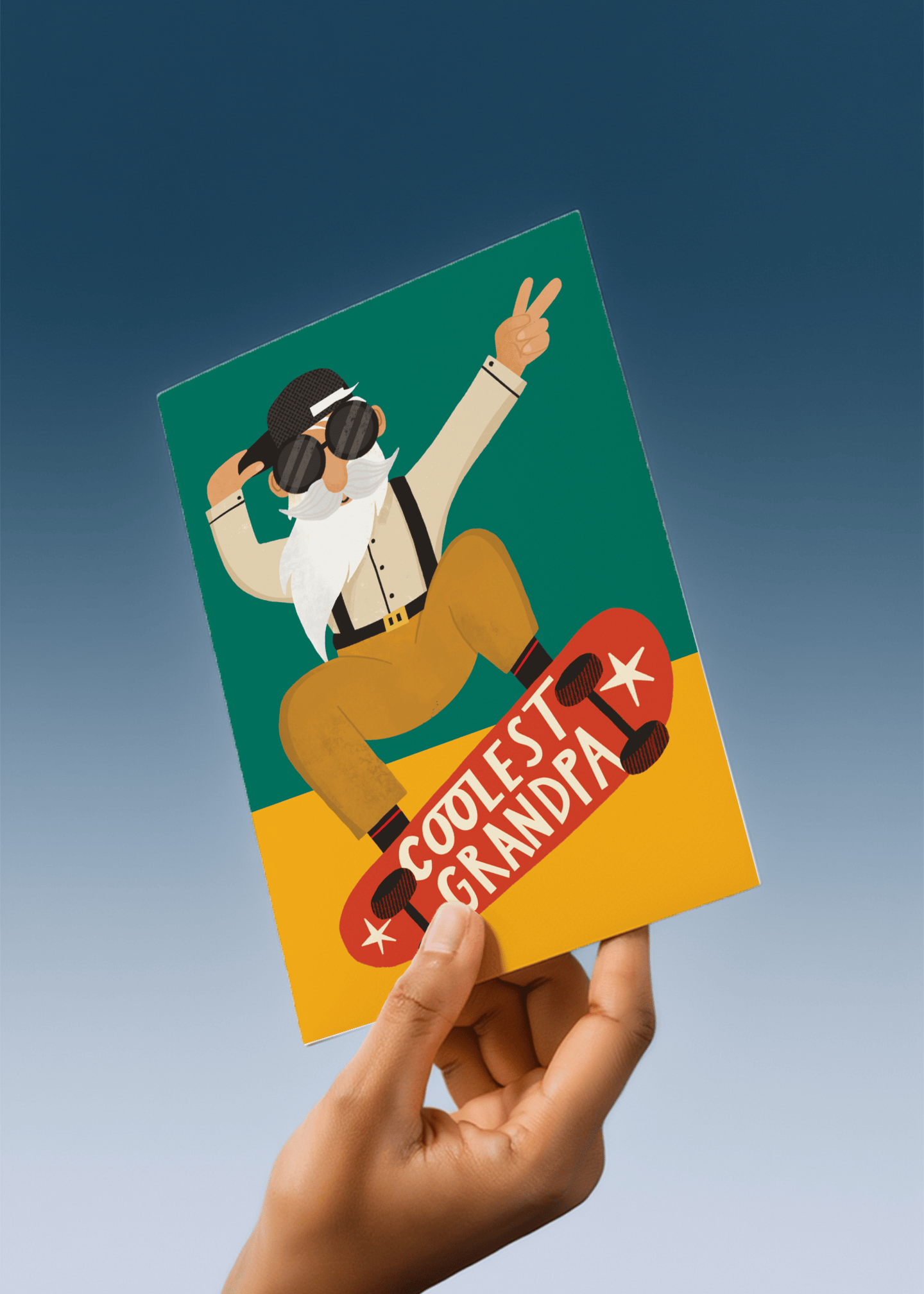 Coolest Grandpa mockup 4
