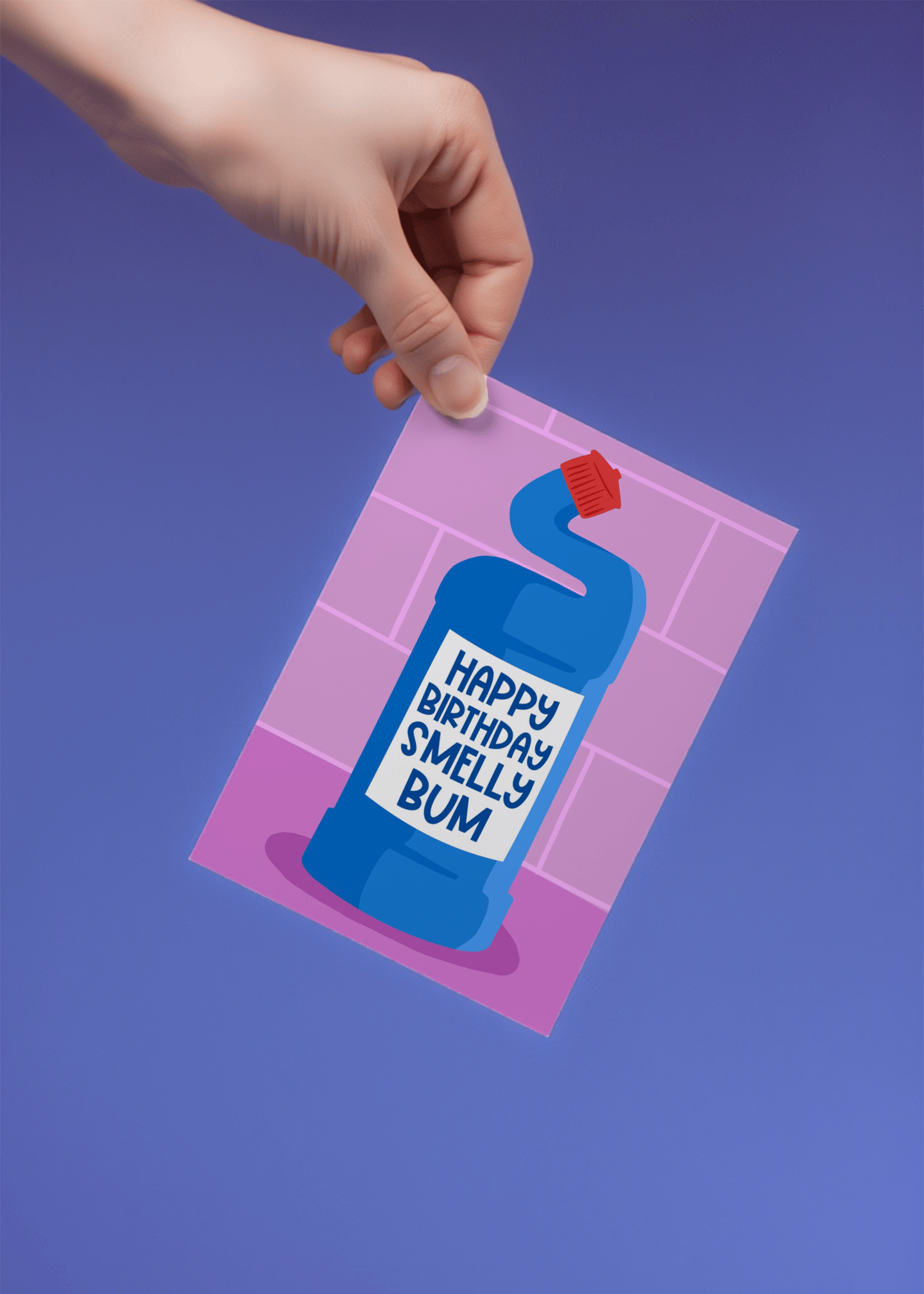 Happy Birthday Smelly Bum mockup 1