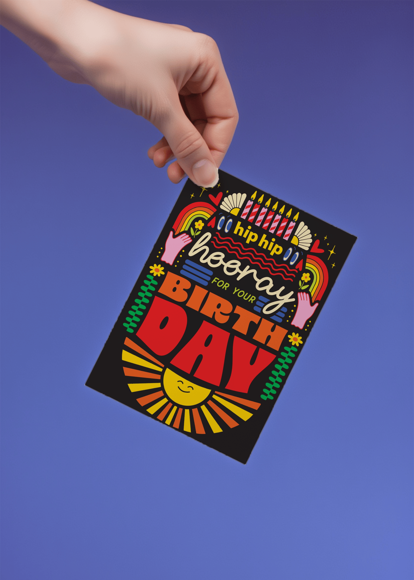 Hip Hip Hooray for Your Birthday mockup 2