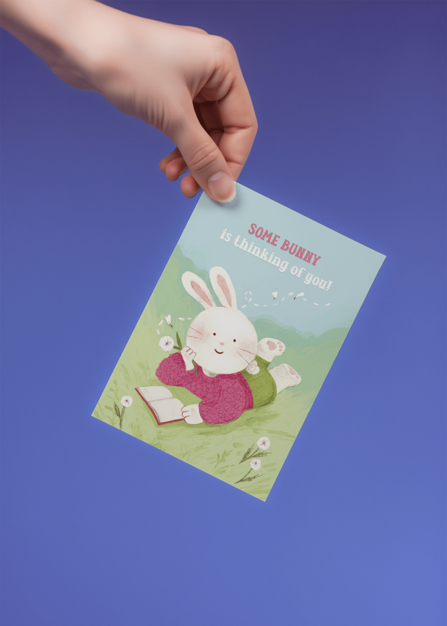 some bunny is thinking of you mockup 4