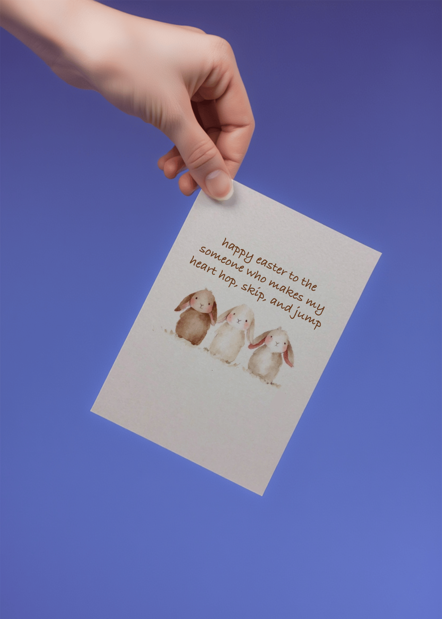 Hoppy Easter Joyful Bunnies mockup 4