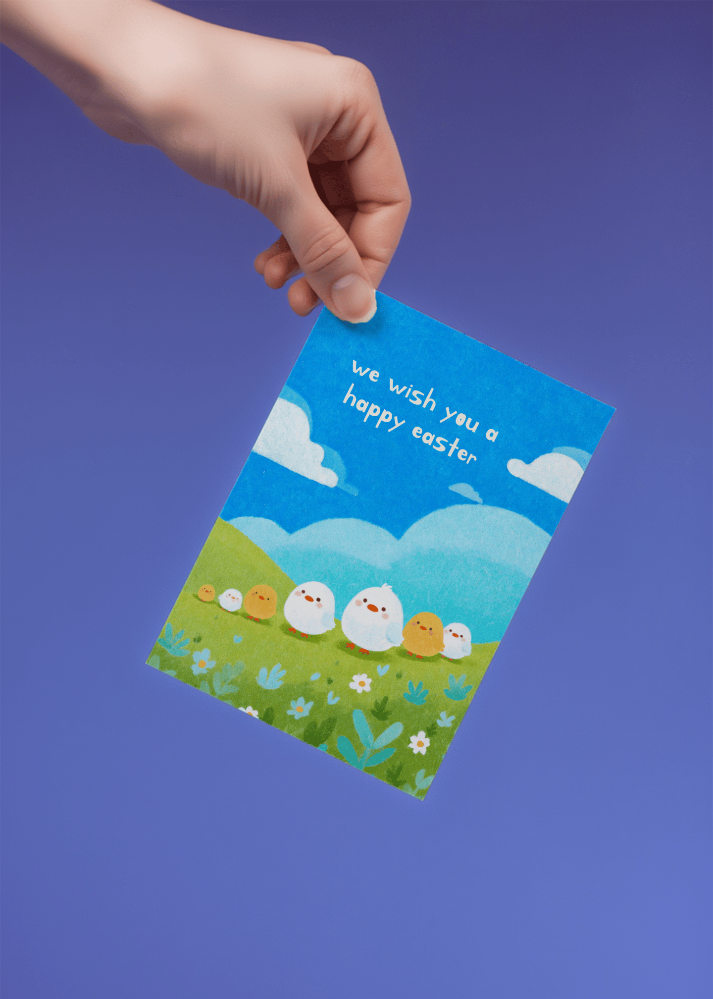 we wish you a happy easter mockup 4