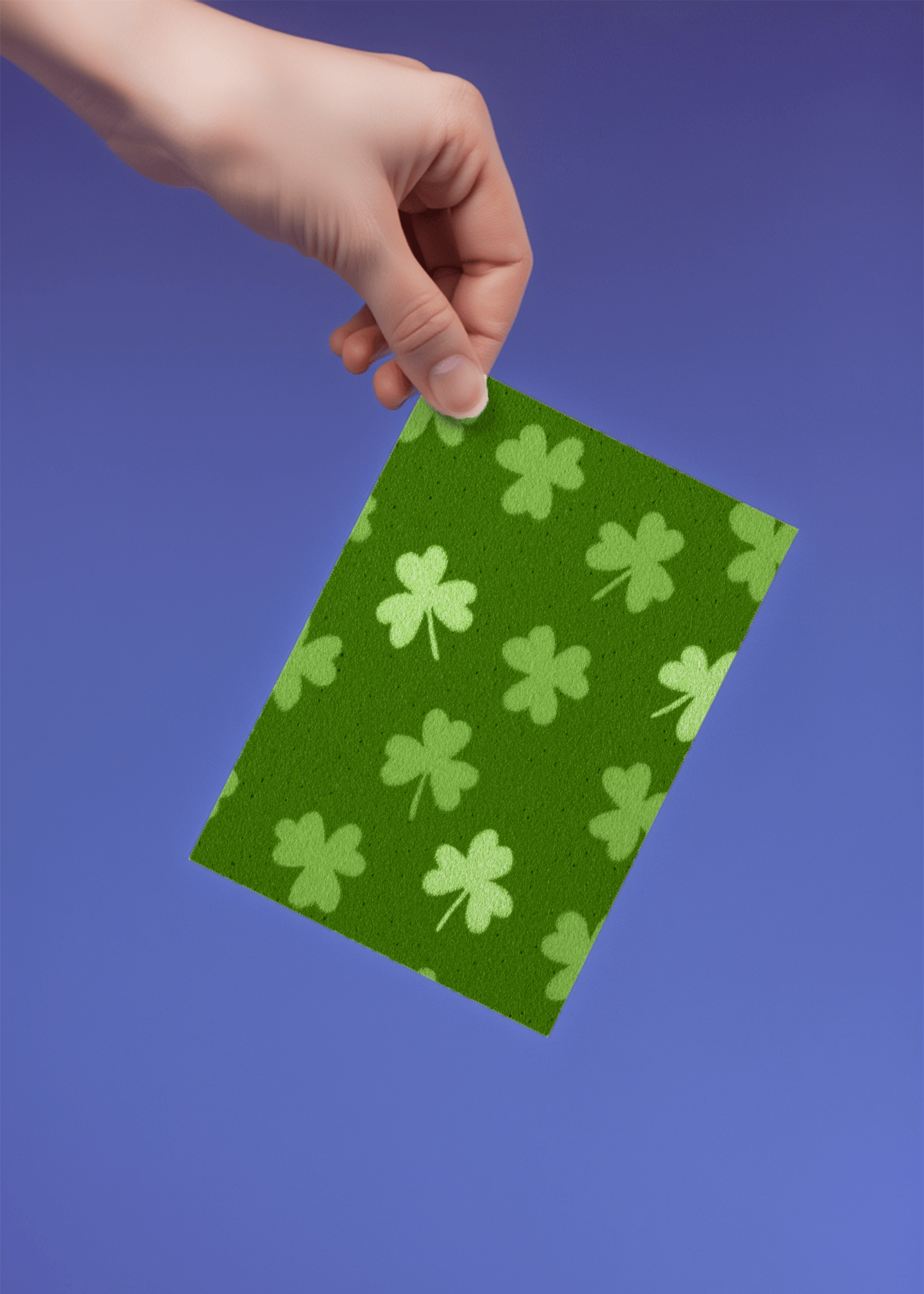 Lucky Shamrock Greetings mockup 4