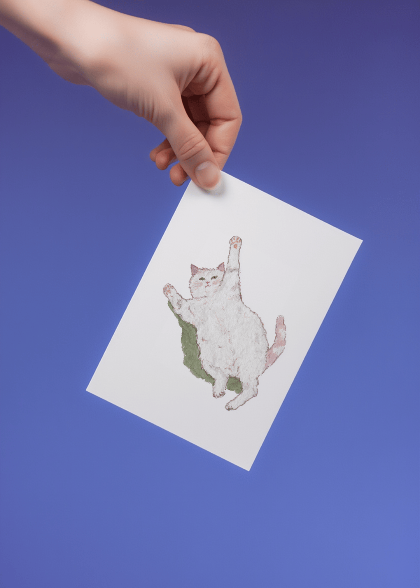 cat posing mockup 4