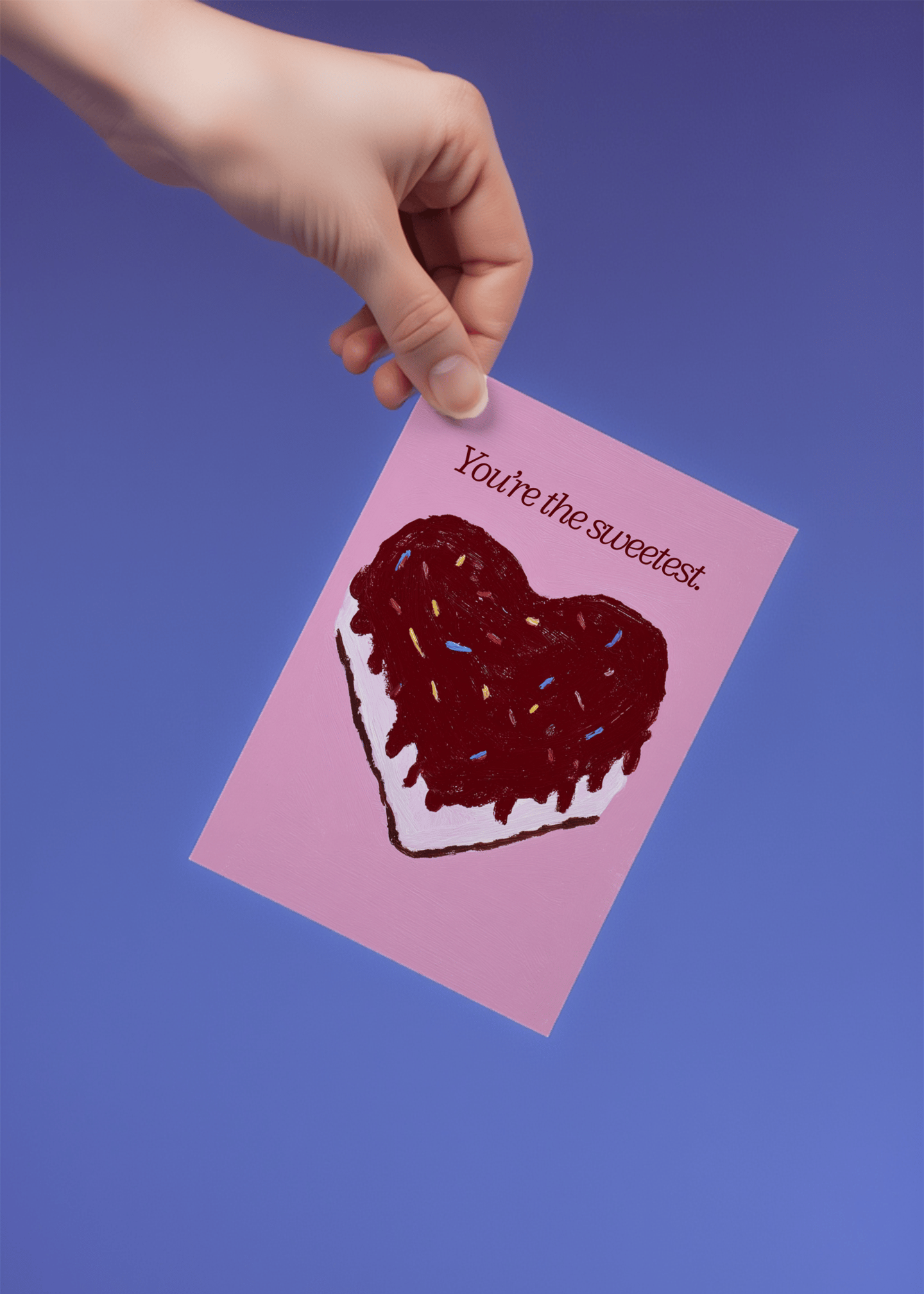 Heartfelt Sweetness Card mockup 4
