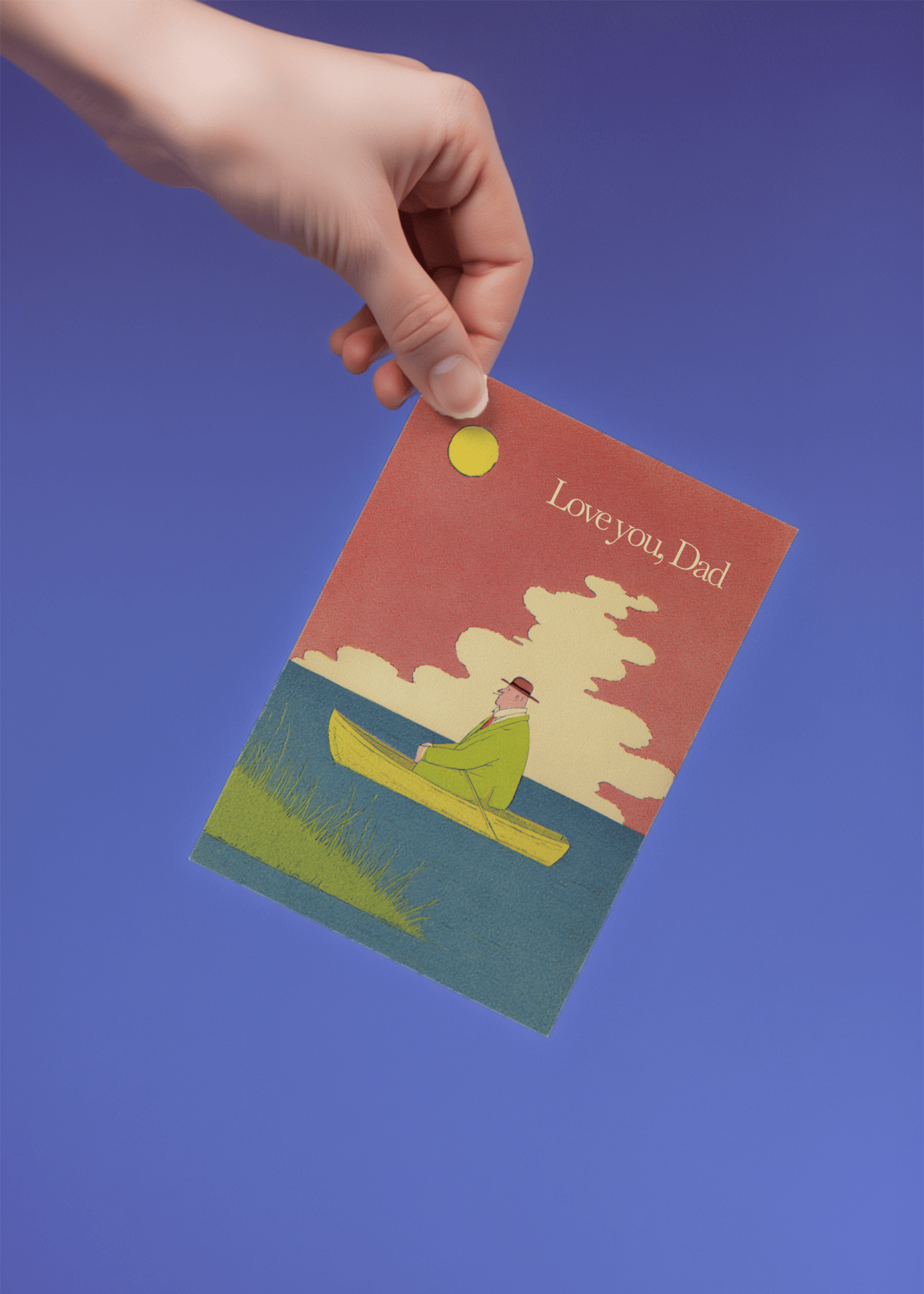Serene Sunset with Dad mockup 4