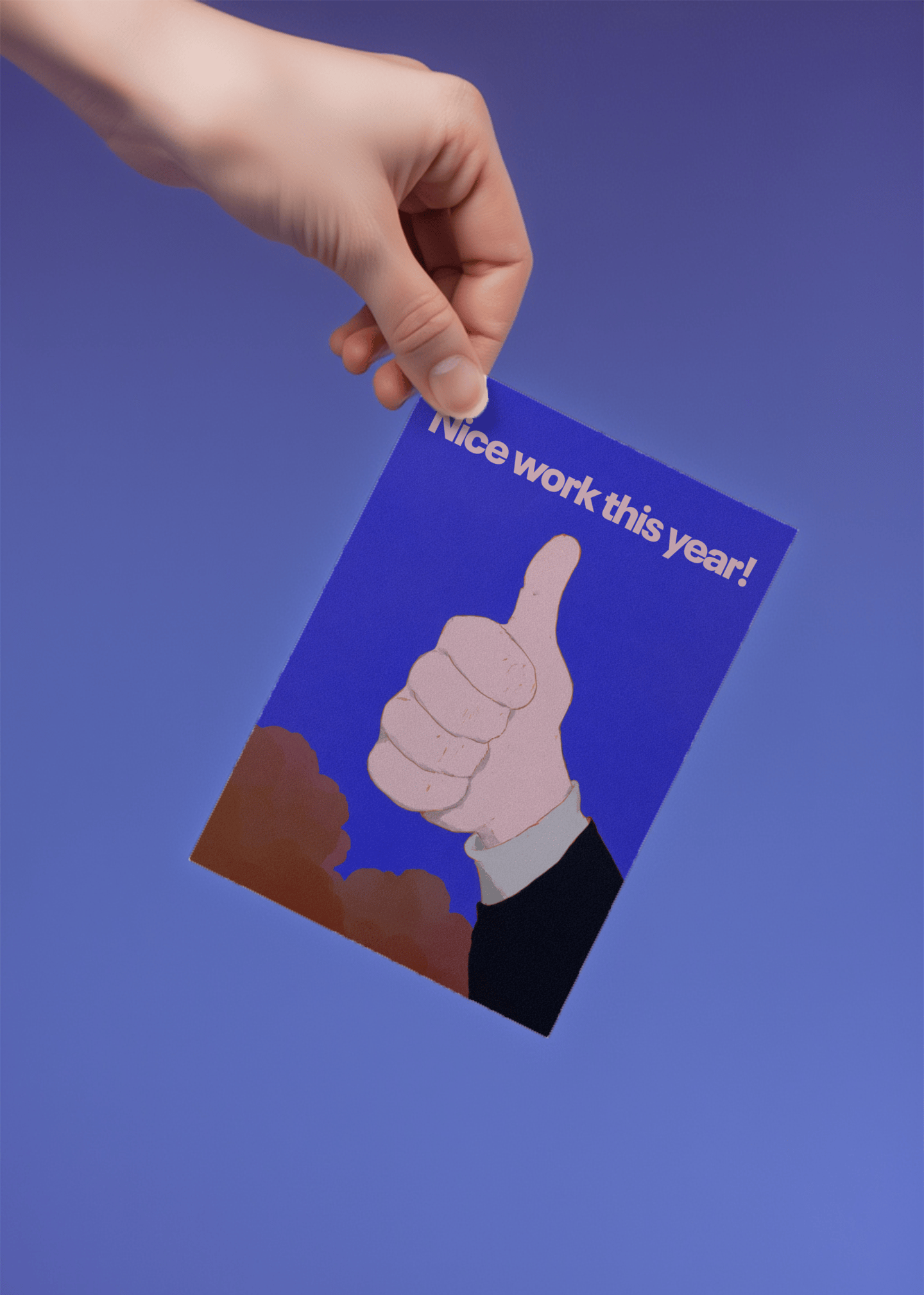 Thumbs Up for a Great Year! mockup 4