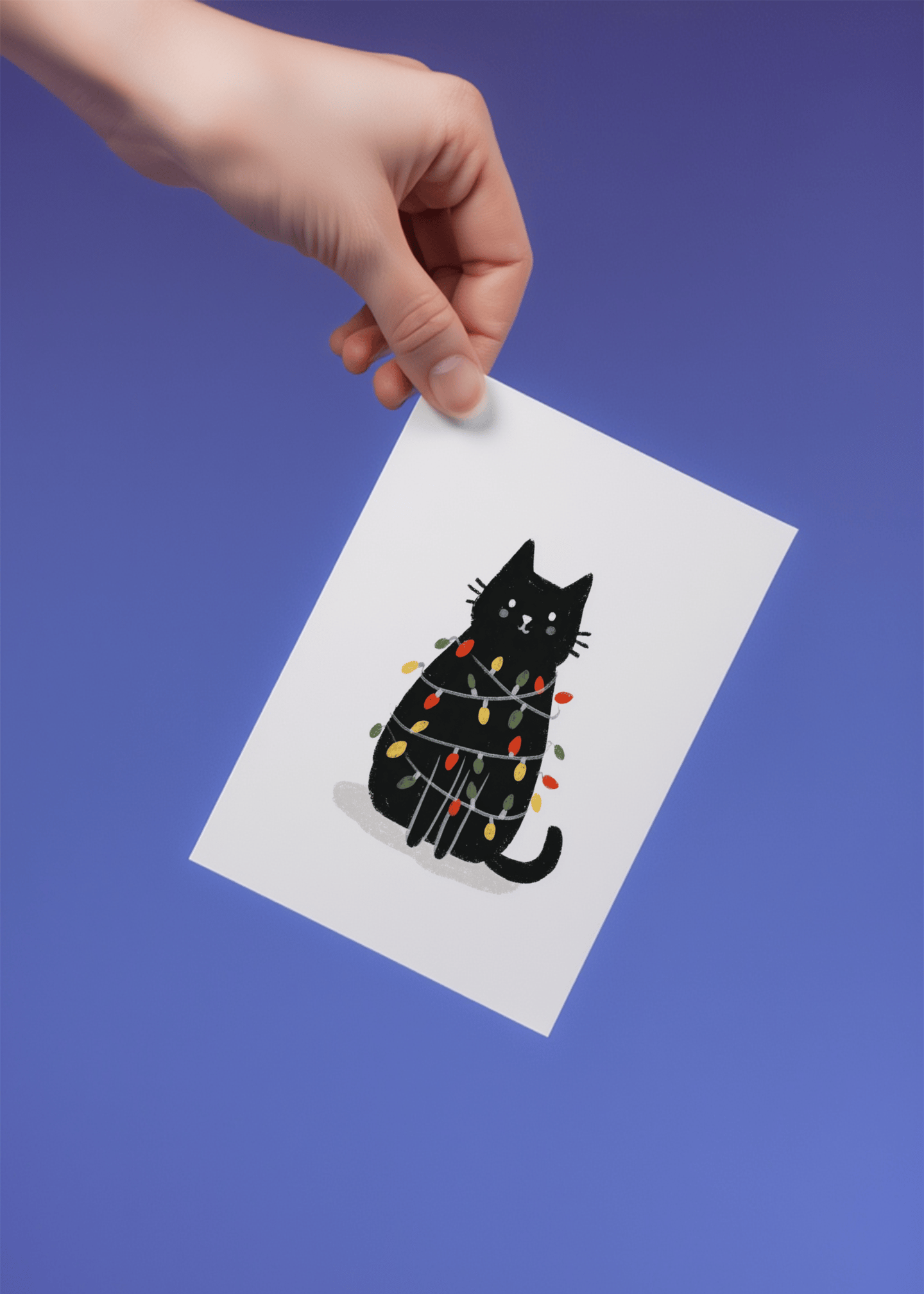 Festive Feline Holiday Cheer mockup 4