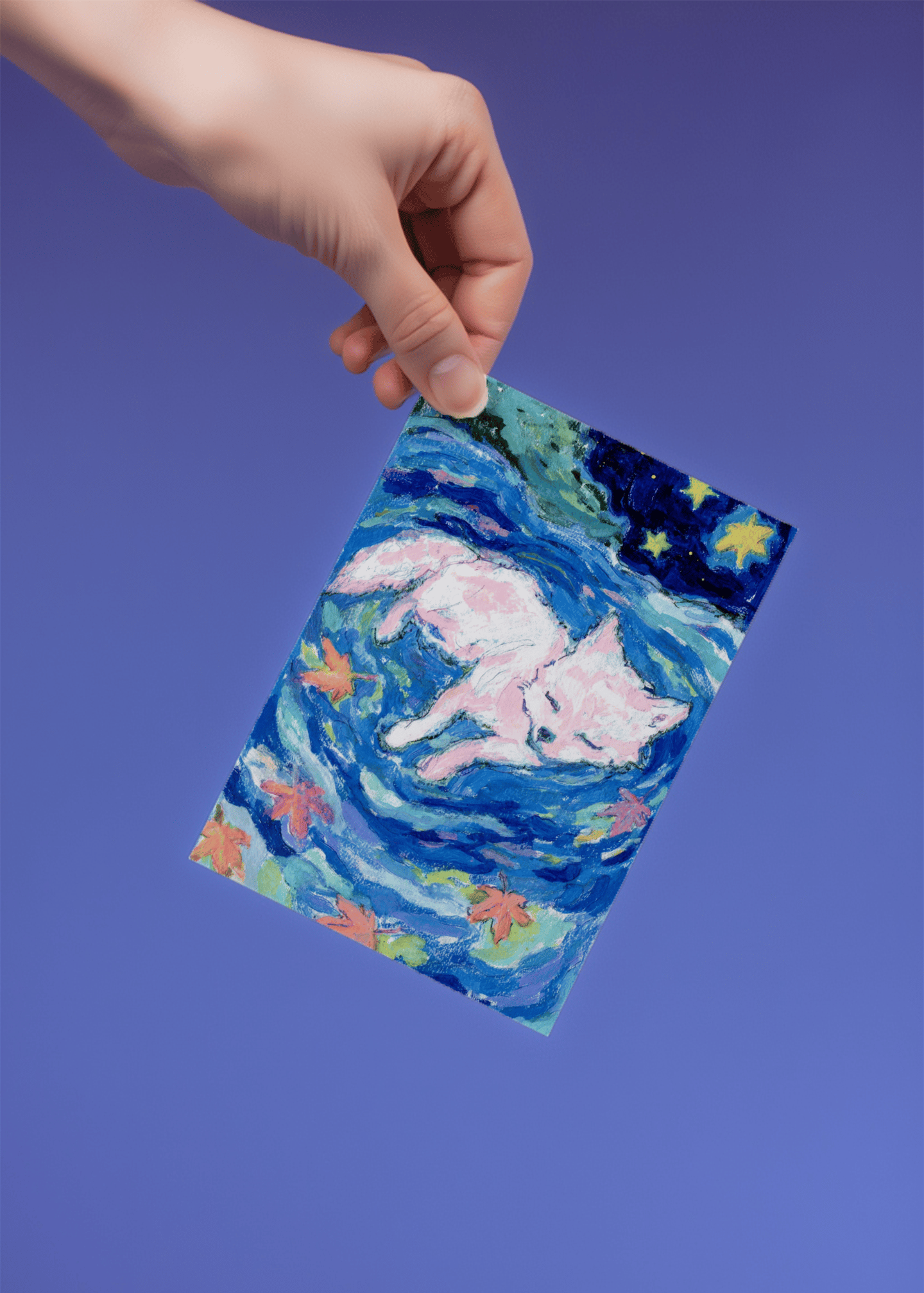 Dreamy Night fox mockup 4