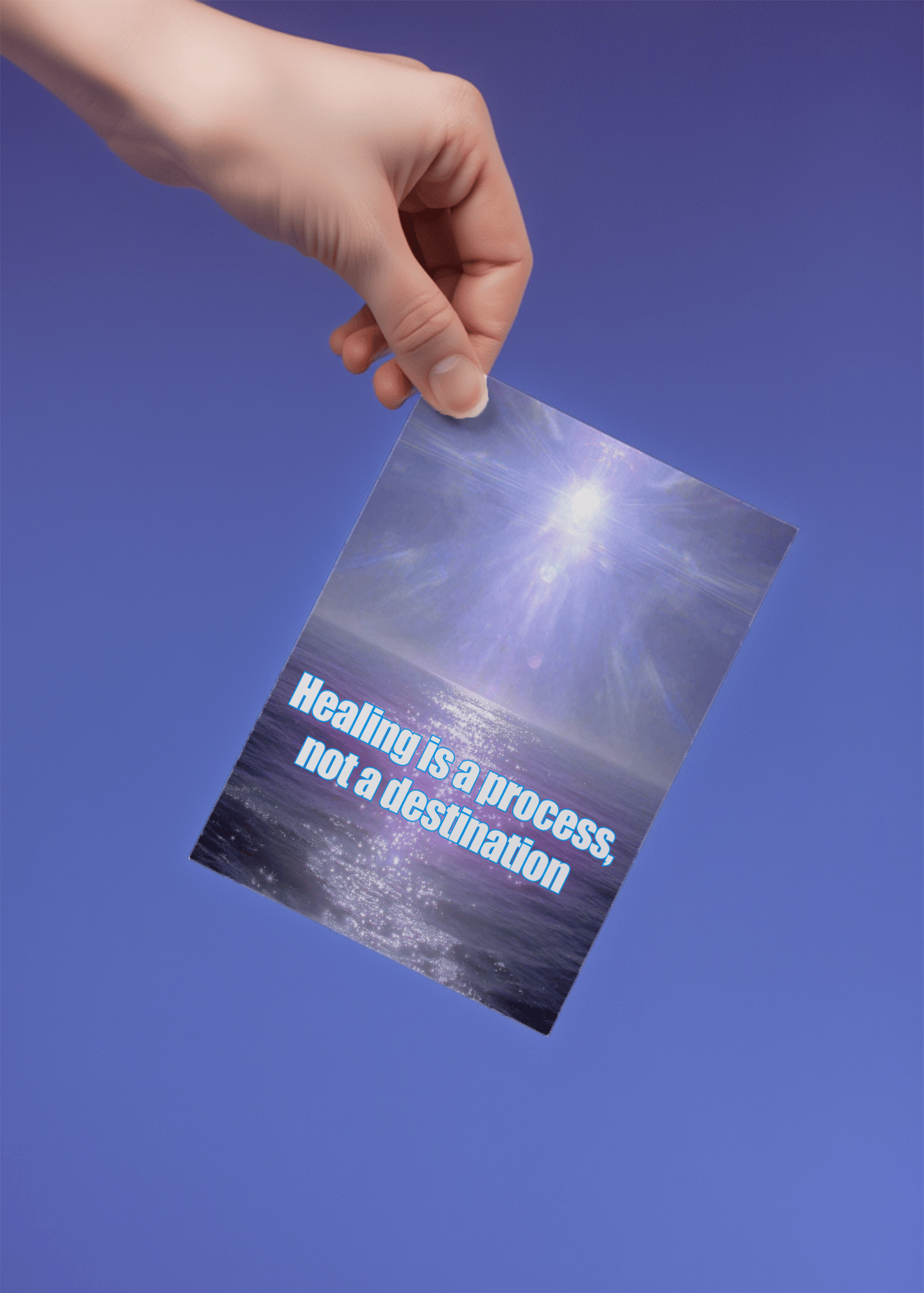 Journey of Healing Card mockup 4