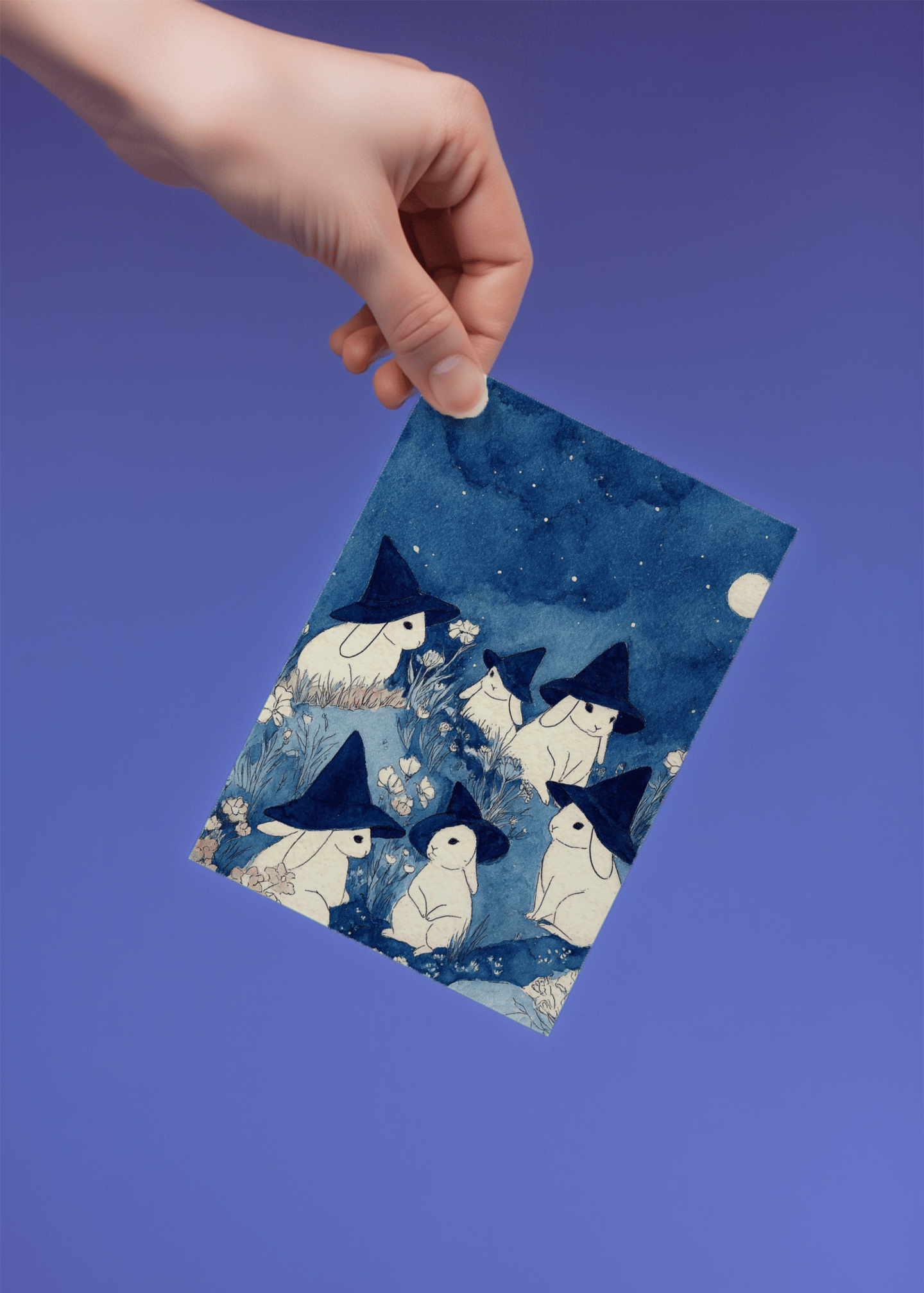 Magical Midnight Bunnies mockup 4