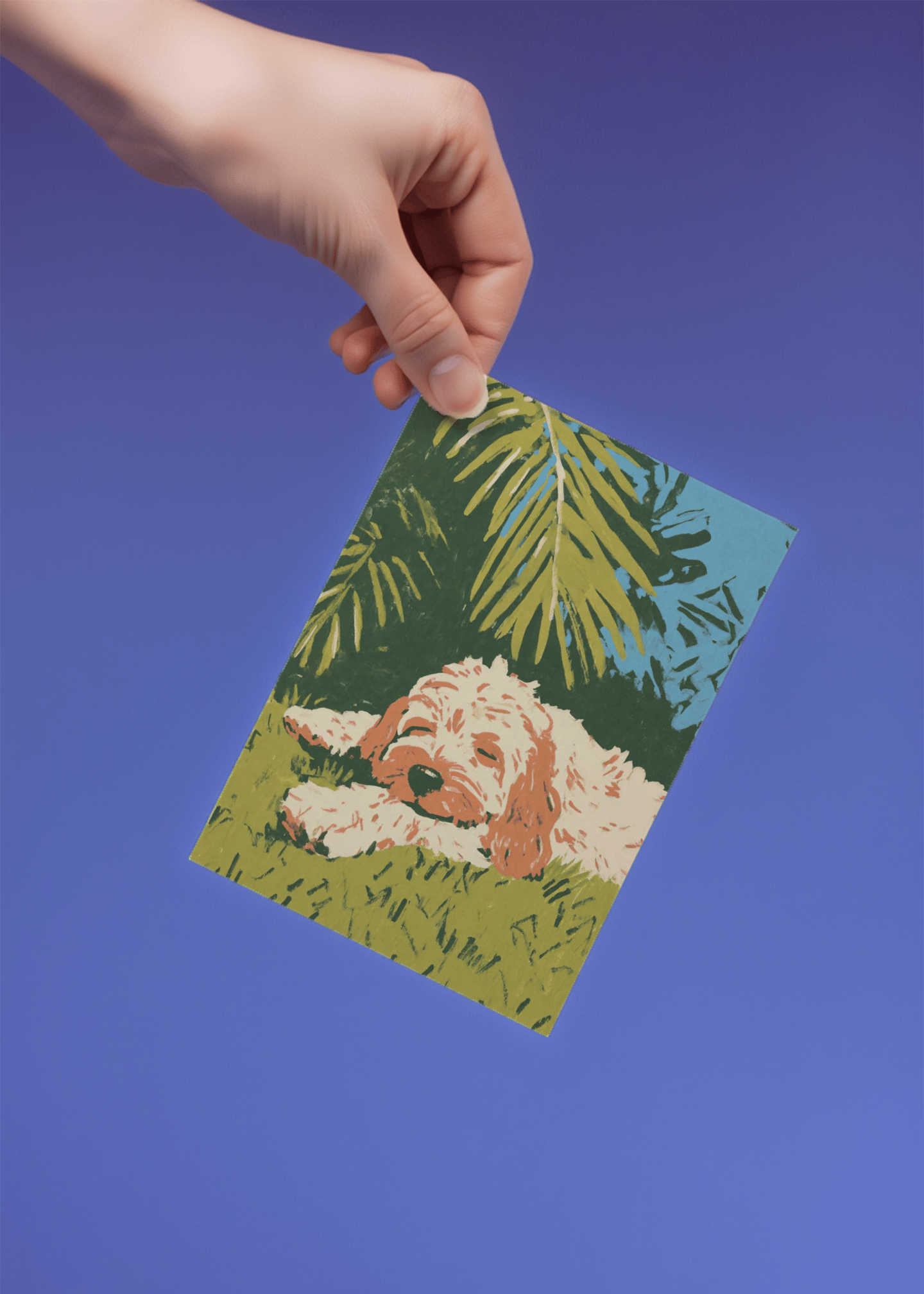 Lazy Day Puppy Bliss mockup 4