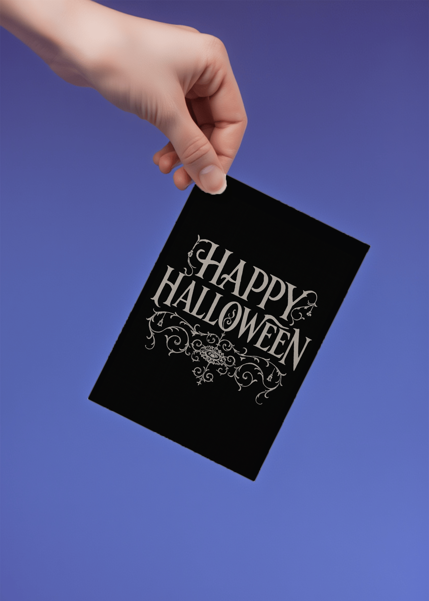 Spooky Halloween Greetings mockup 4