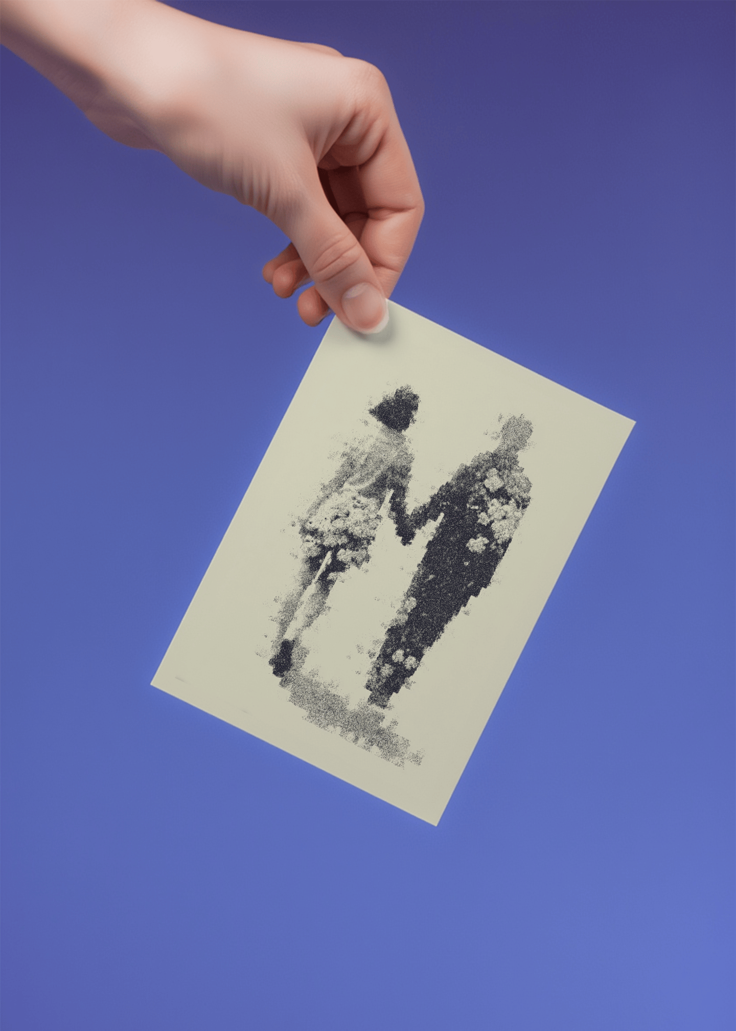 Love Blossoms Together Card mockup 4