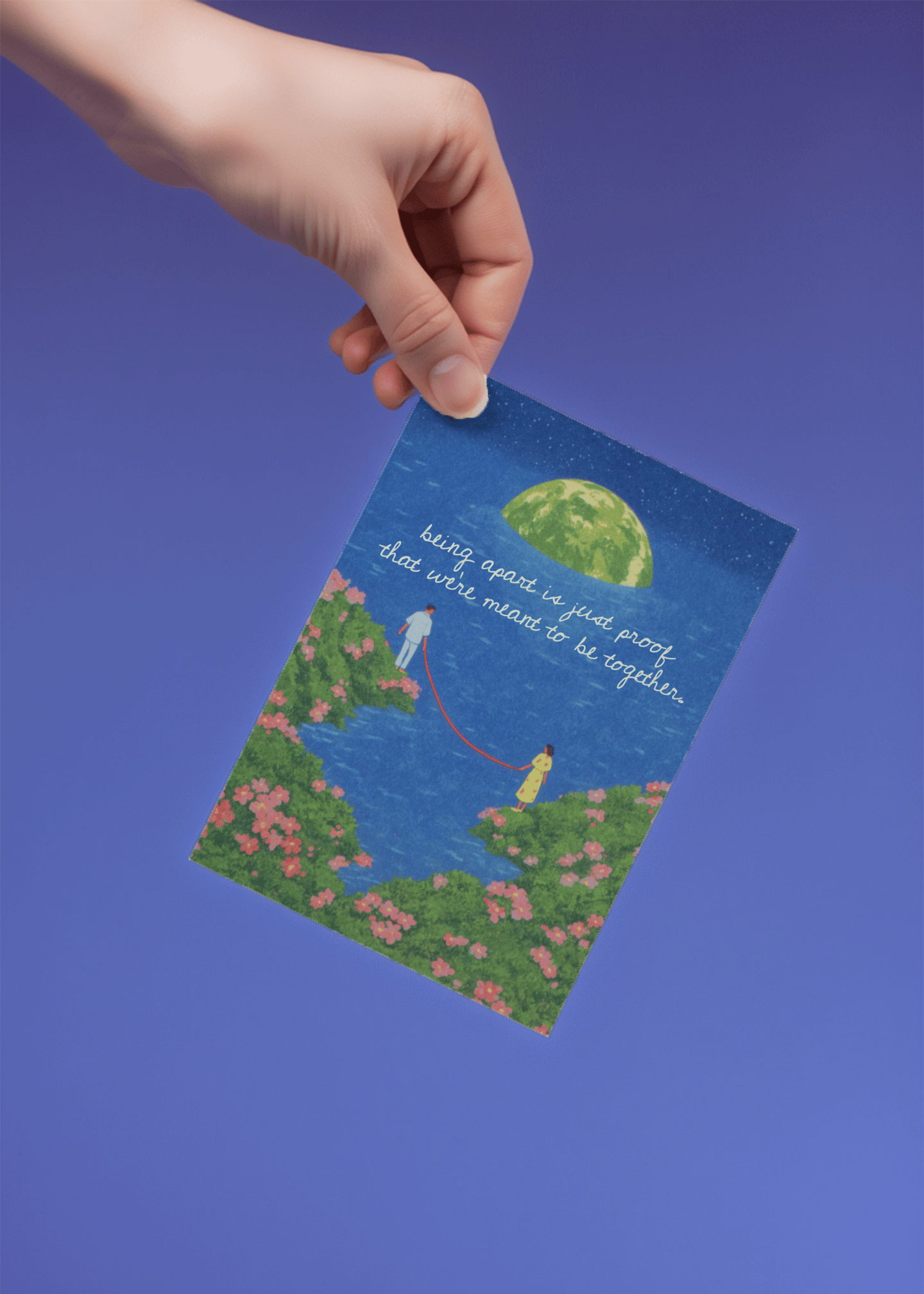 Together Across the Distance mockup 4