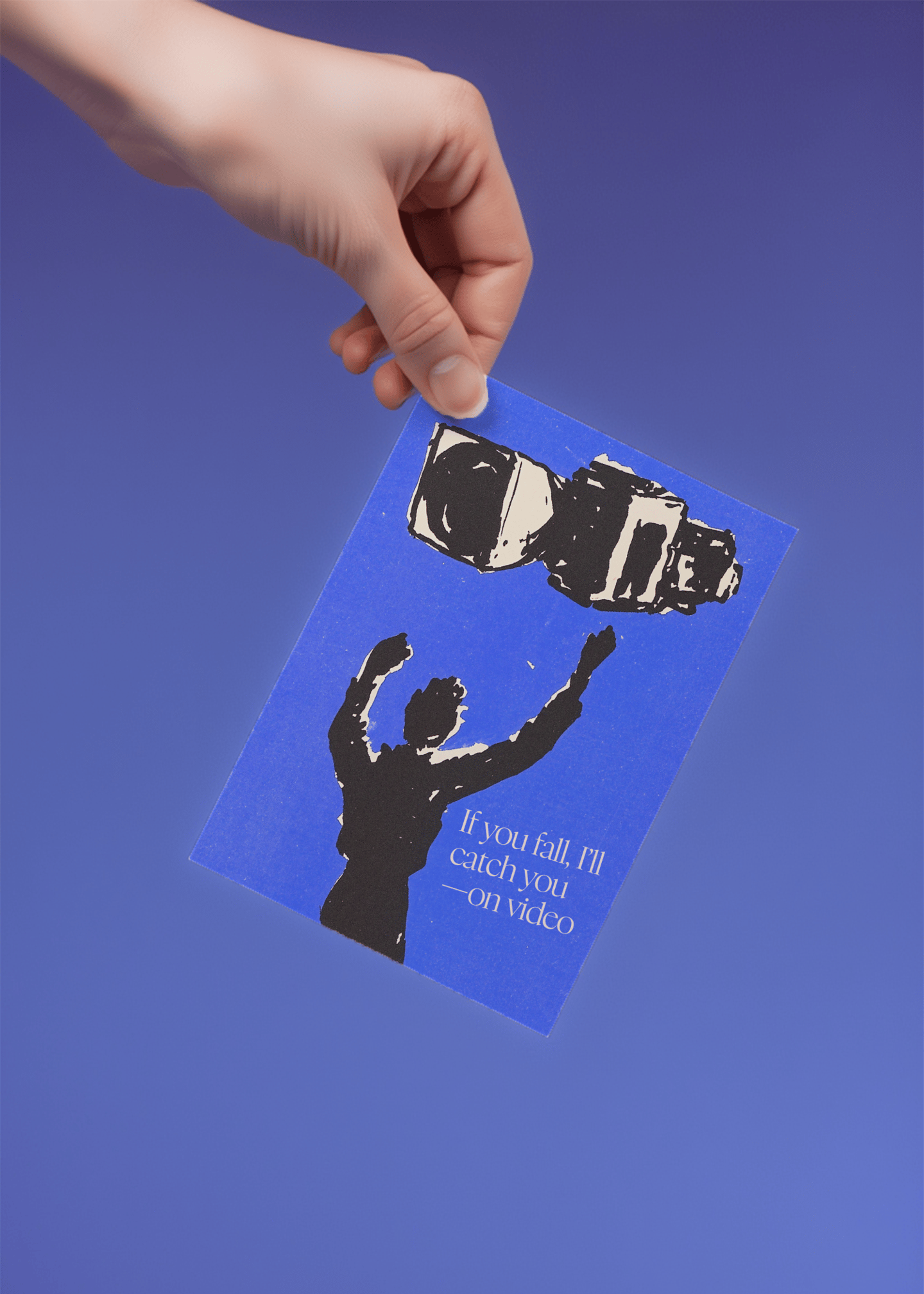 I’ll Catch You on Video Card mockup 3