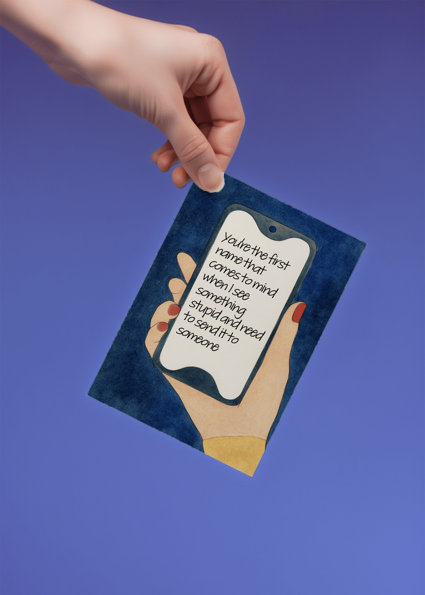 First Name That Comes to Mind Card mockup 4