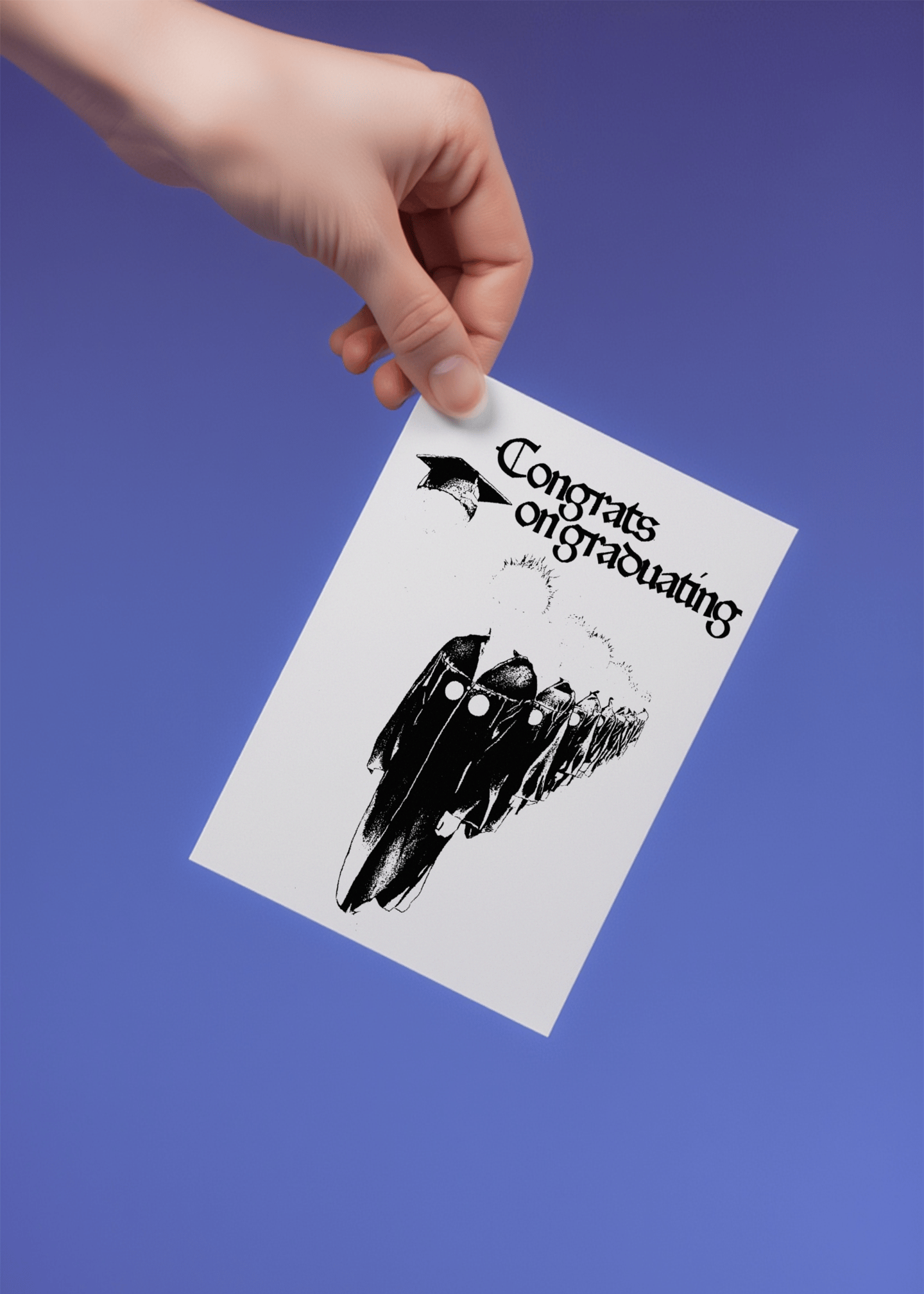 Congrats on Graduating Clone Card mockup 4