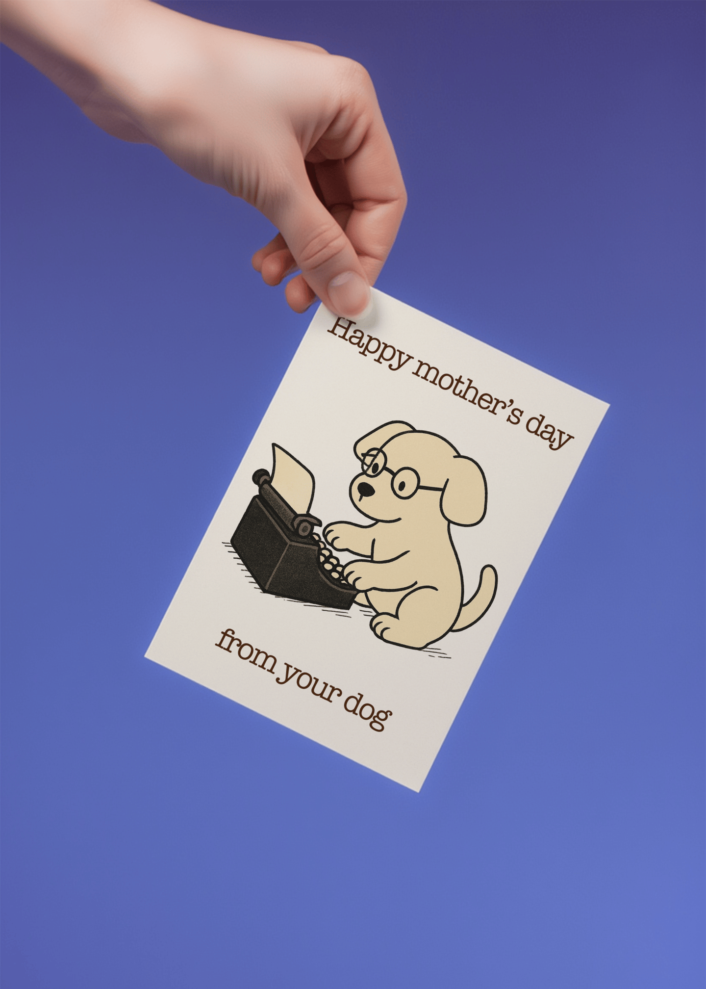 Happy Mother's Day, From Your Dog mockup 4