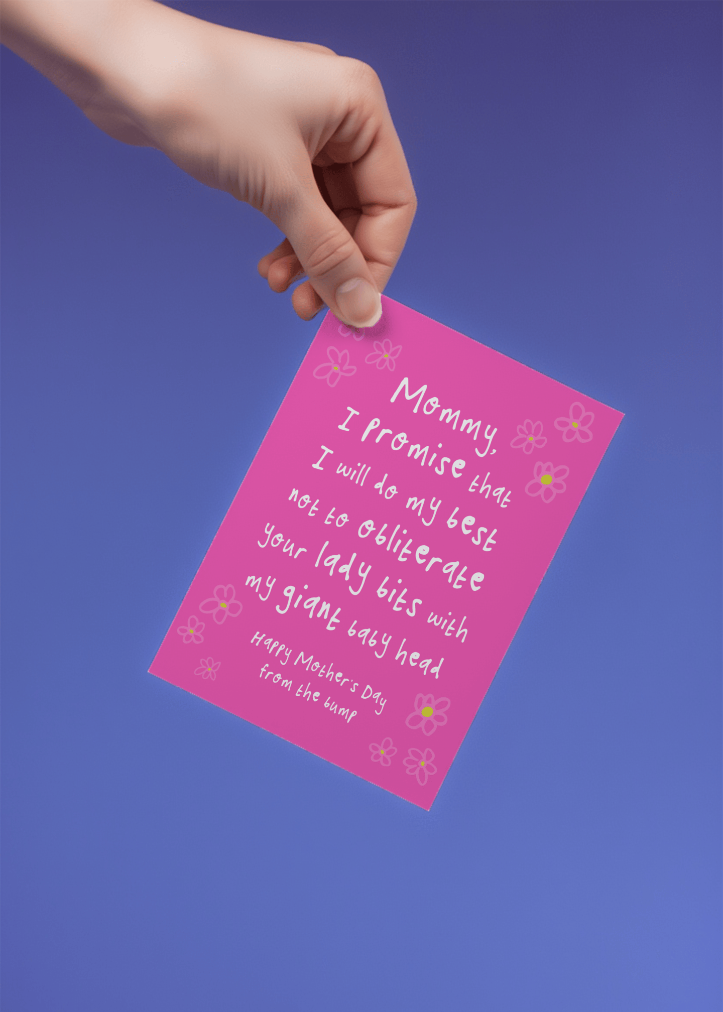 From the Bump Mother's Day Card mockup 4