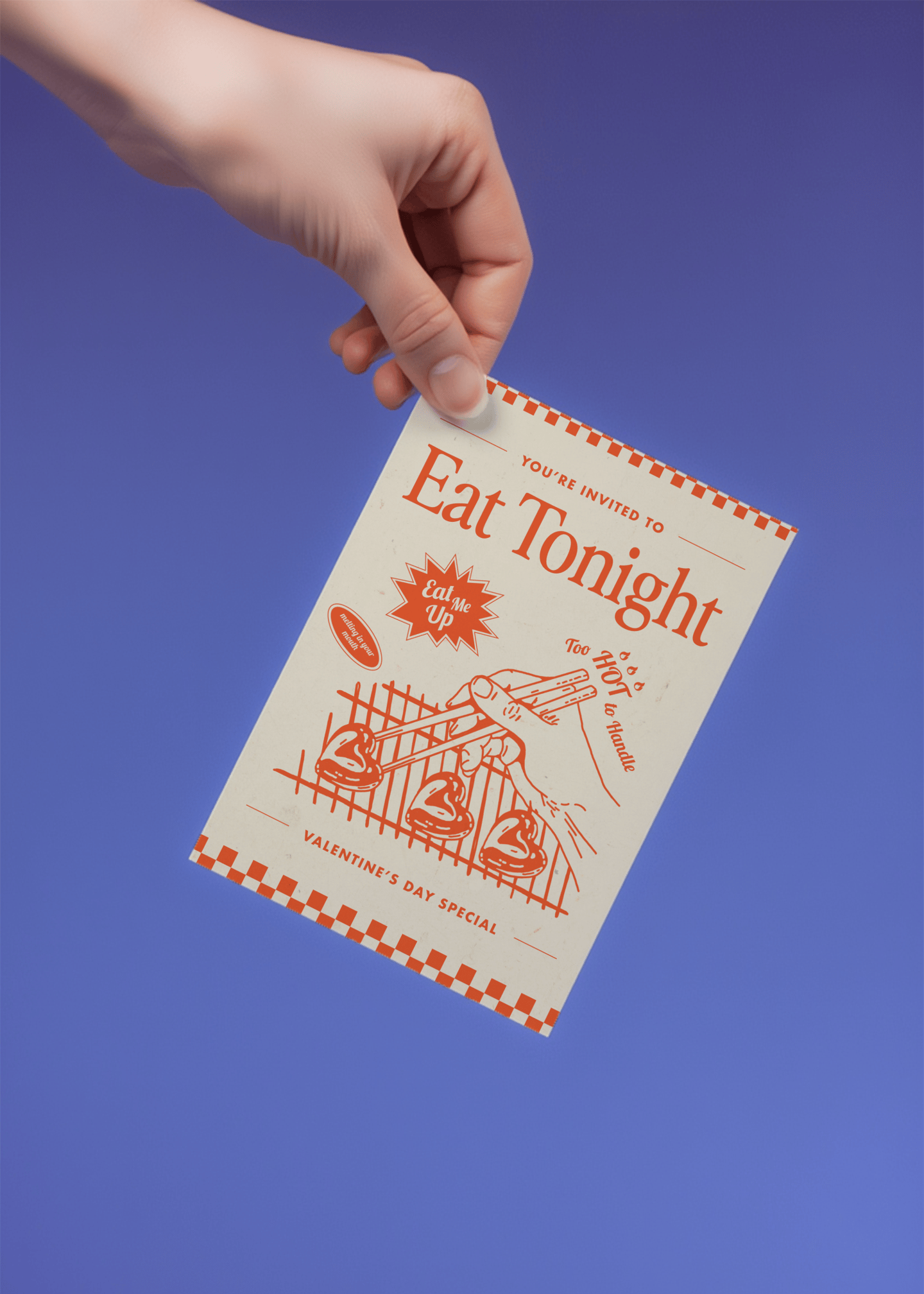 Eat Tonight Card mockup 4