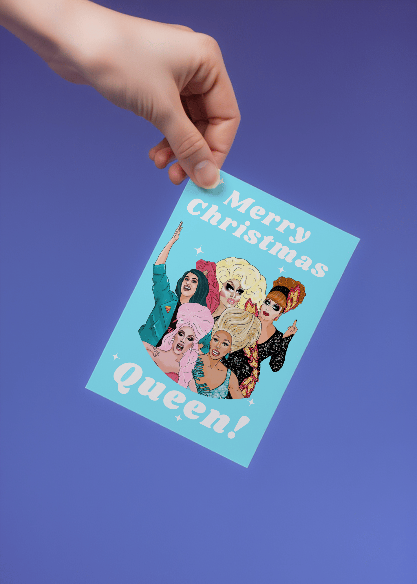 Fabulous Holiday Queens mockup 4