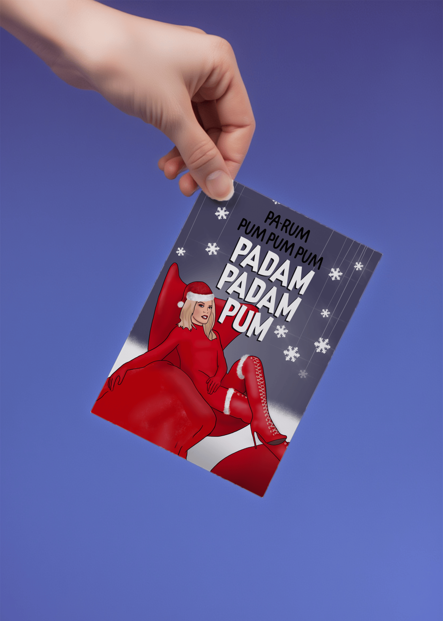 Padam Padam Holiday Glam mockup 4