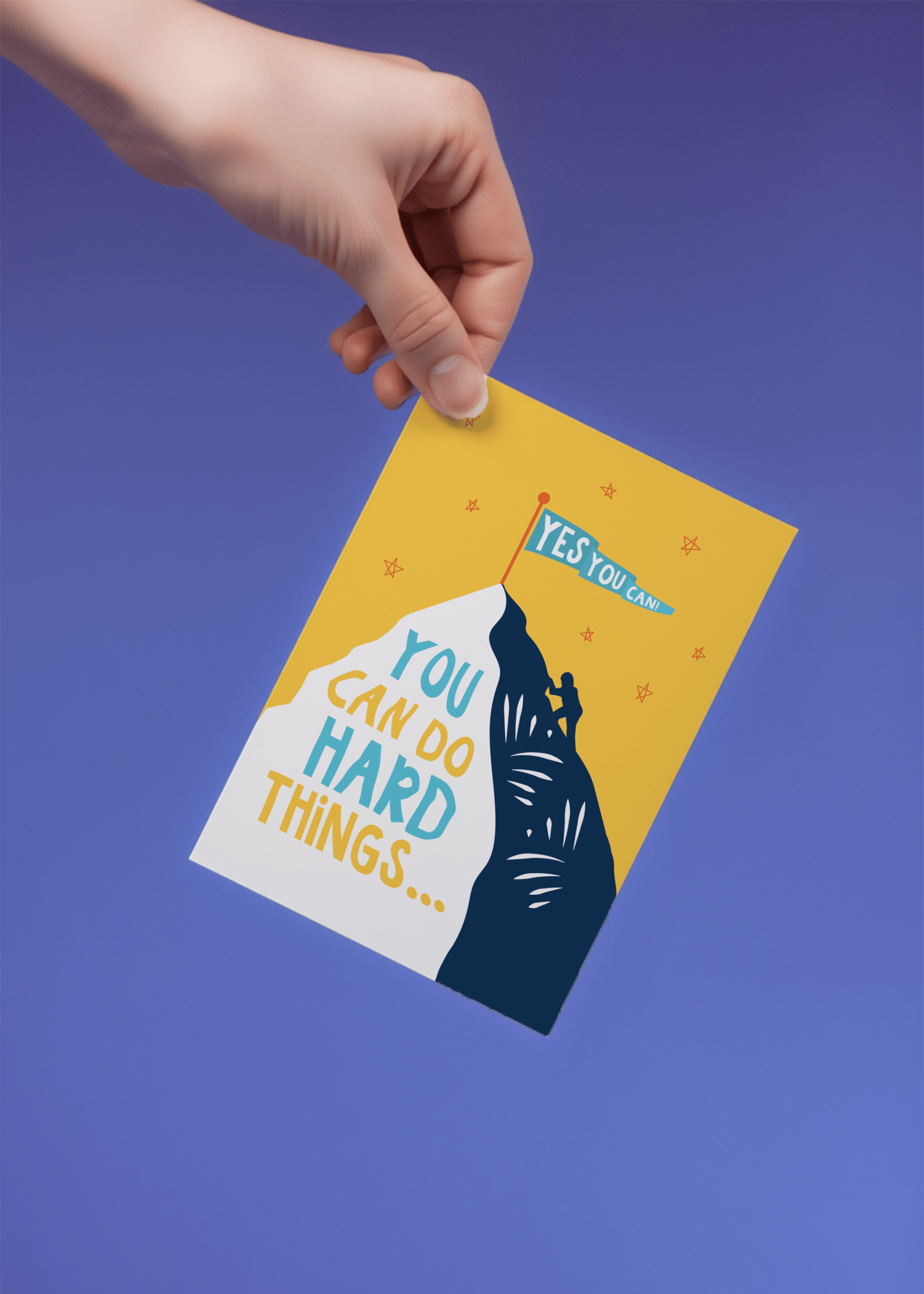 You Can Do Hard Things mockup 4