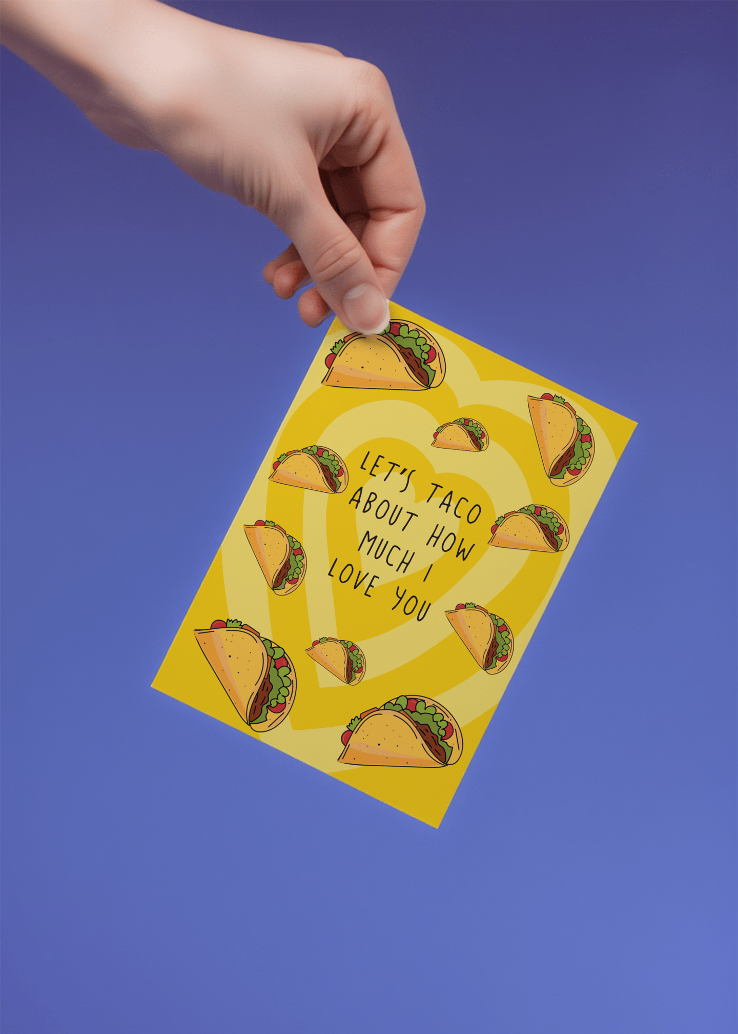 Let’s Taco About How Much I Love You mockup 4