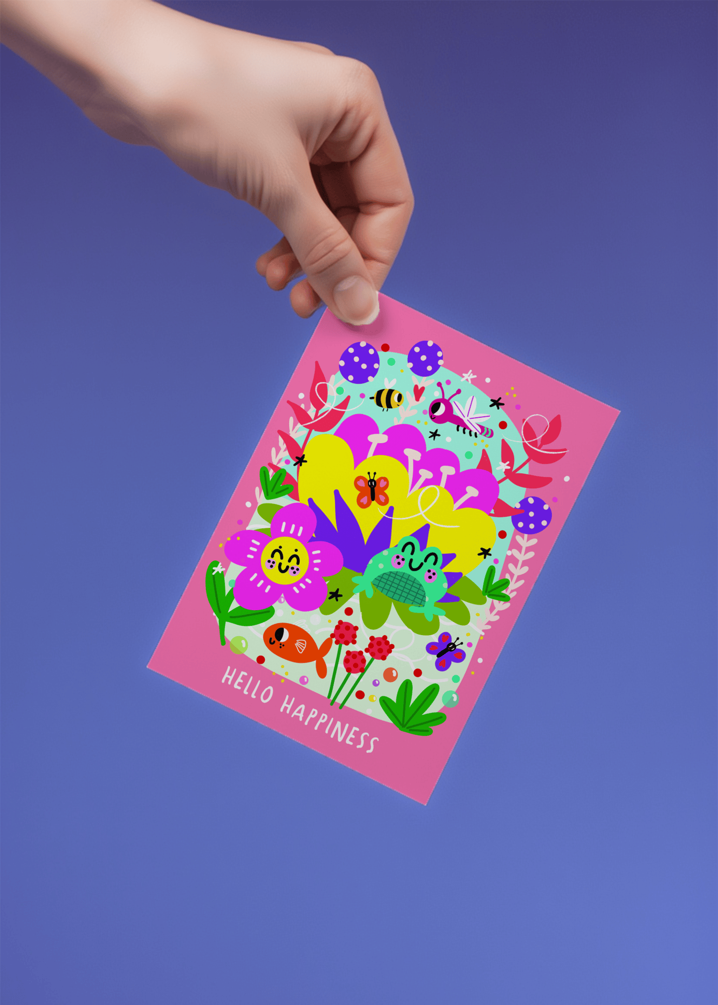 Hello Happiness mockup 4
