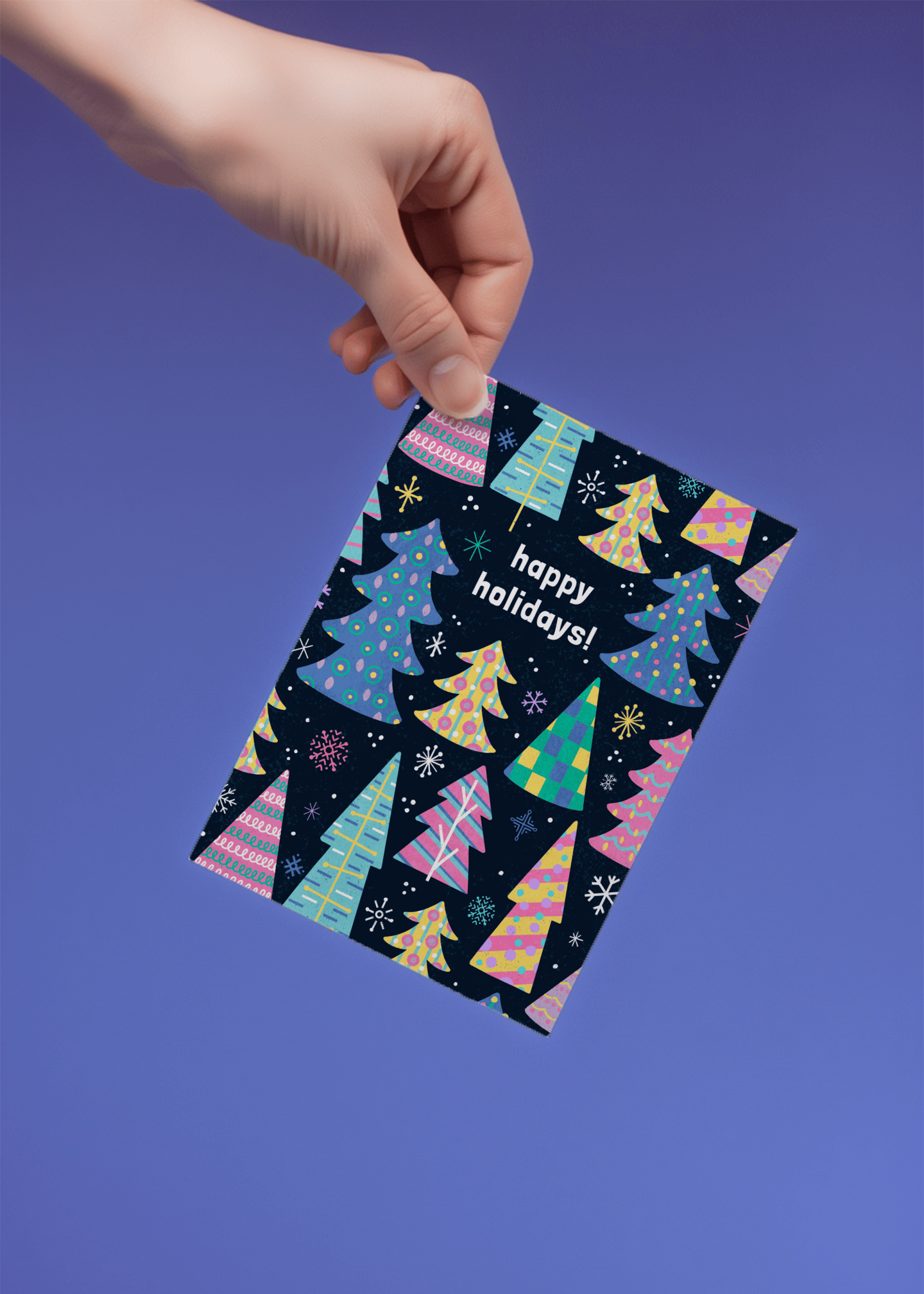 Festive Forest Greetings mockup 4