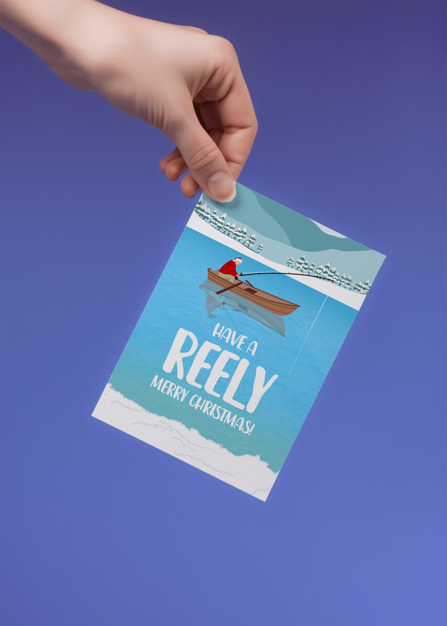 Have a Reely Merry Christmas! mockup 4