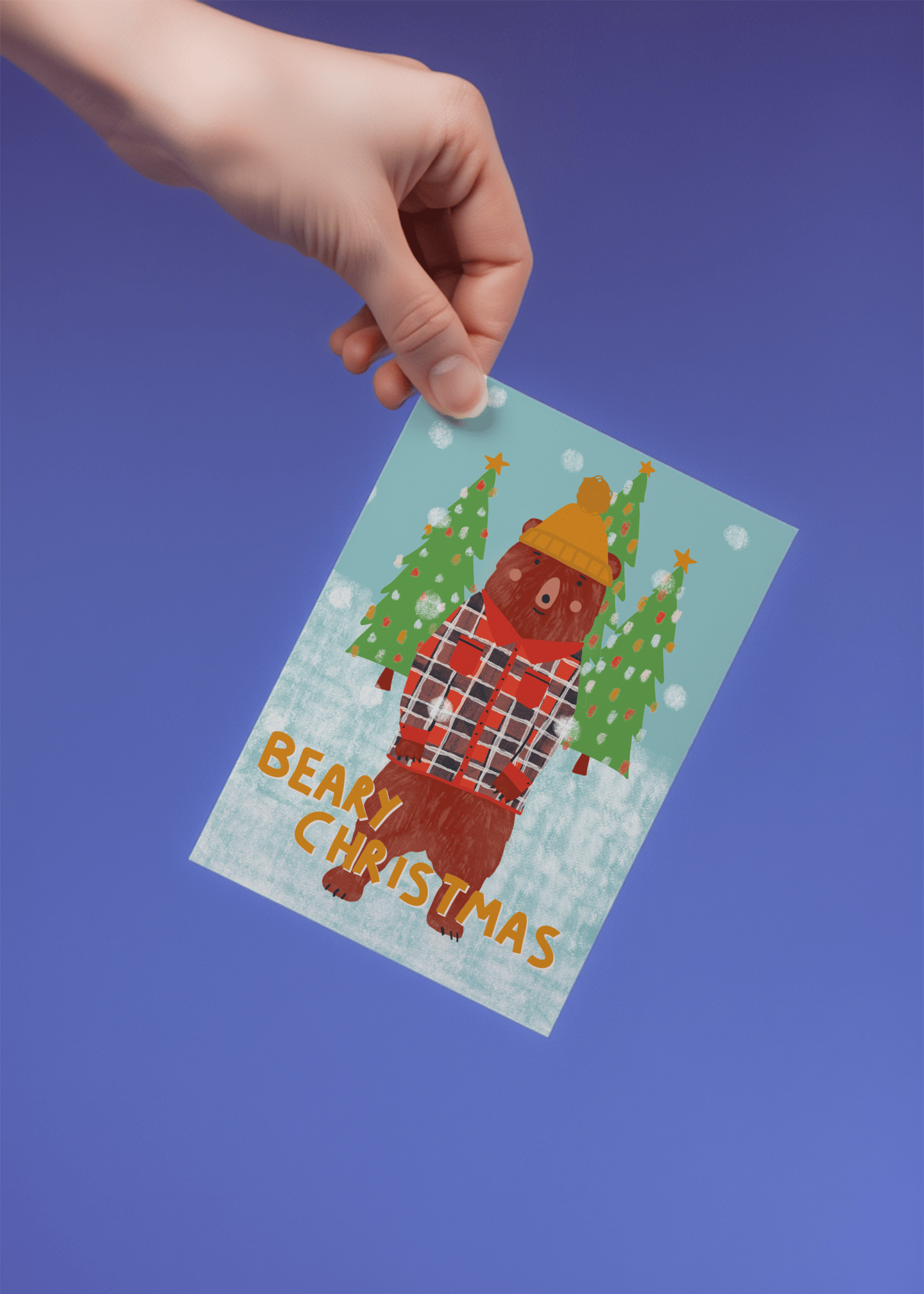 Beary Christmas mockup 4