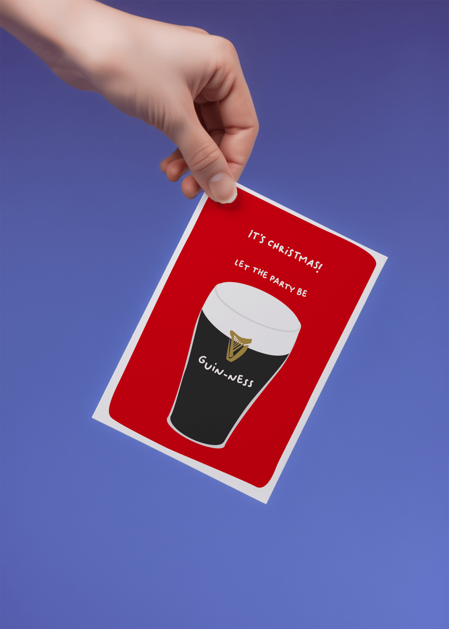 It’s Christmas! Let the Party Be Guin-ness mockup 4