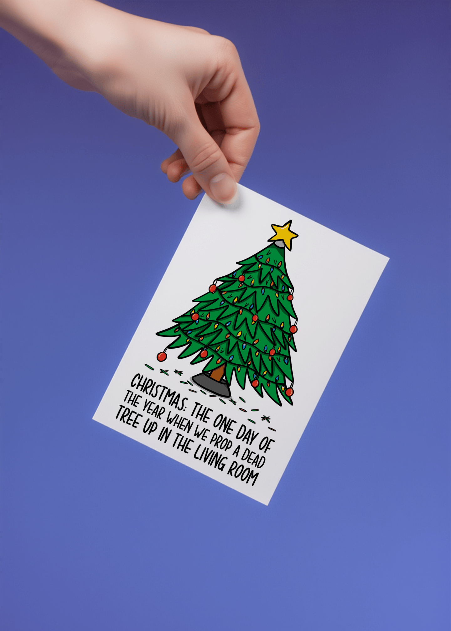 Christmas Tree Humor mockup 4