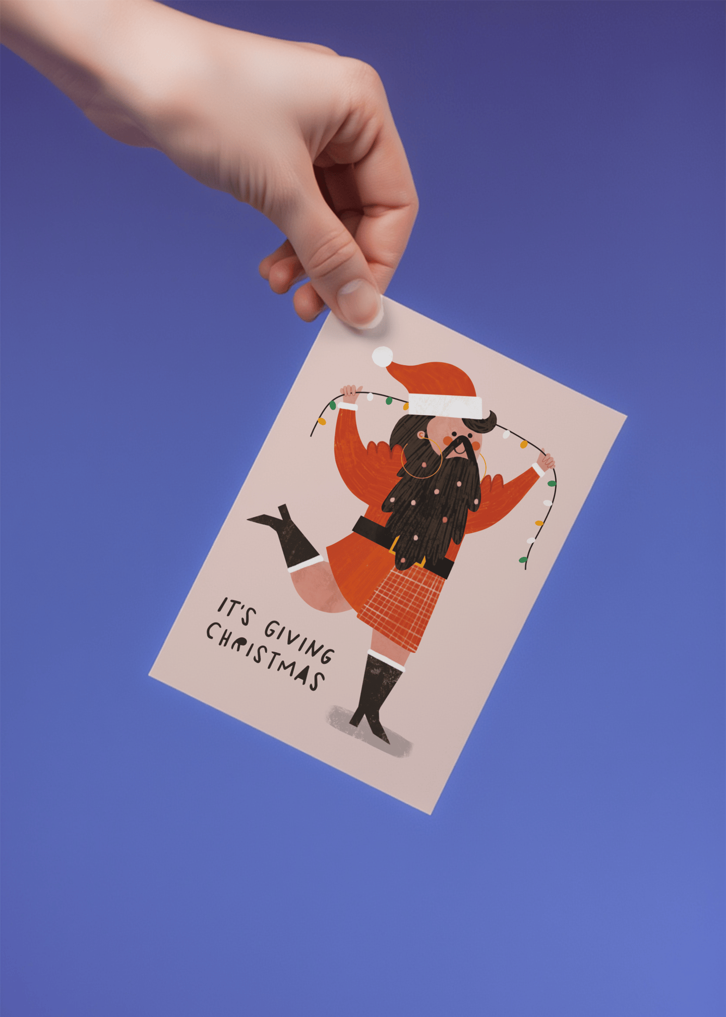 It's Giving Christmas mockup 4